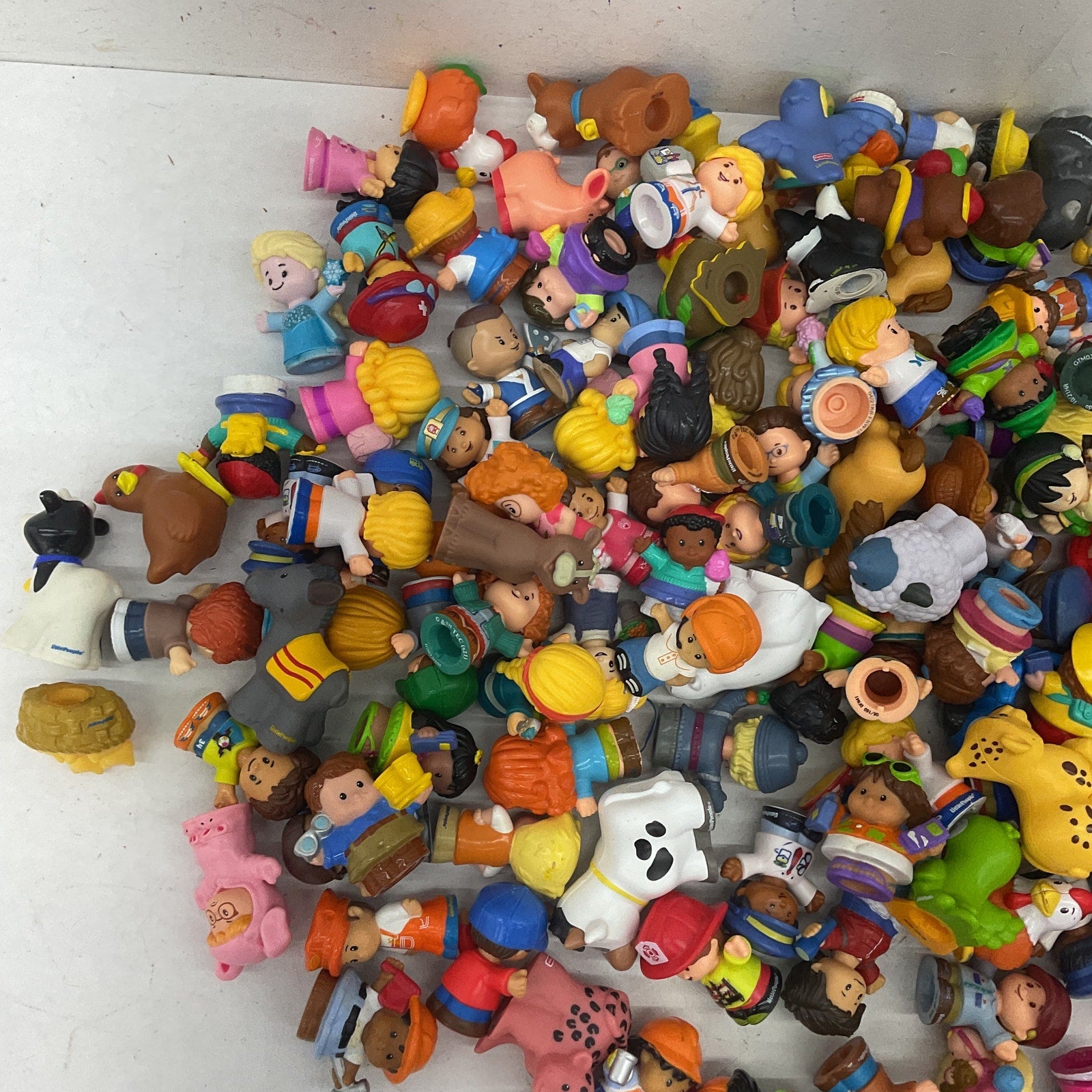 Fisher Price Little People Animals Humans Character Figures Preowned LOT 10 lbs - Warehouse Toys