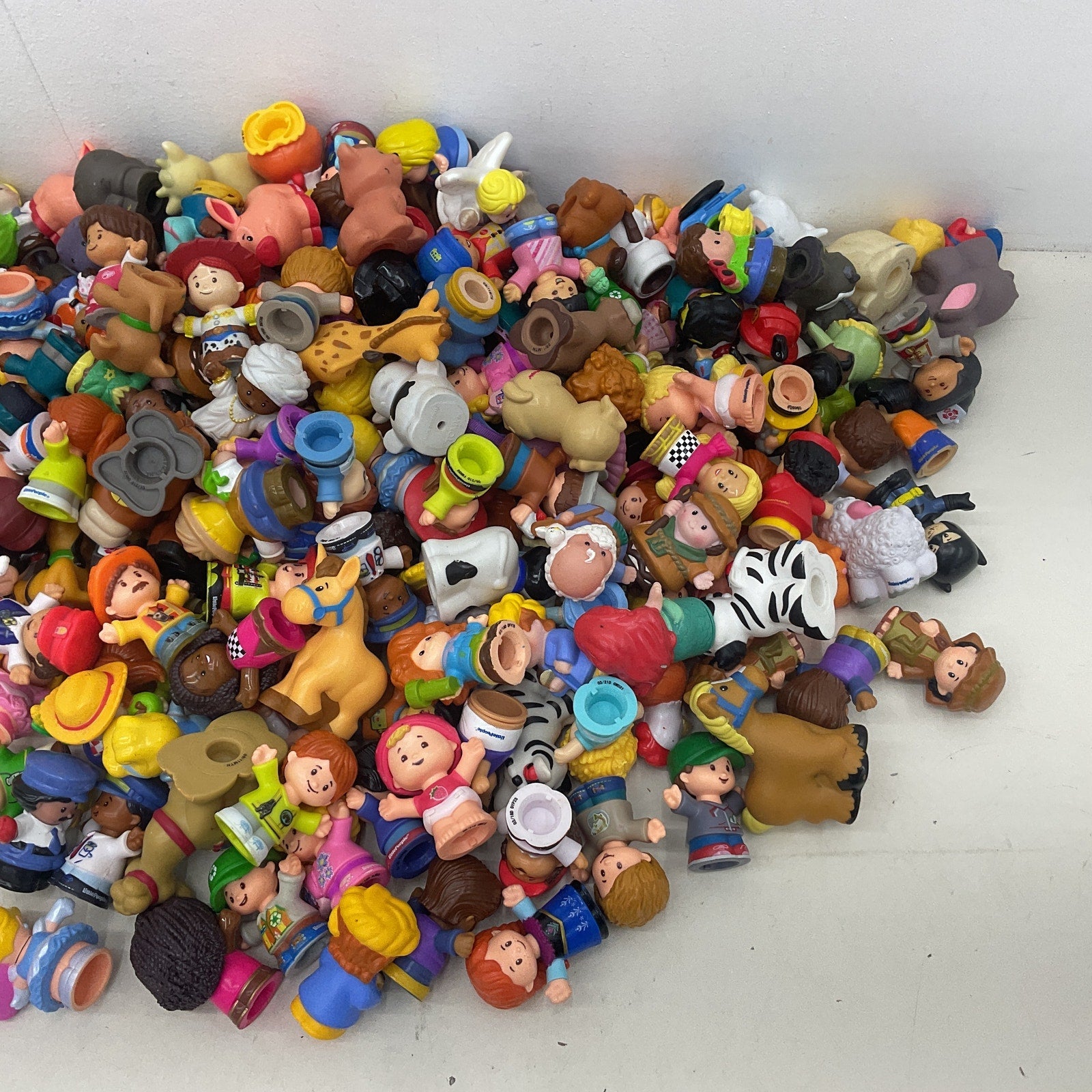 Fisher Price Little People Animals Humans Character Figures Preowned LOT 15 lbs - Warehouse Toys