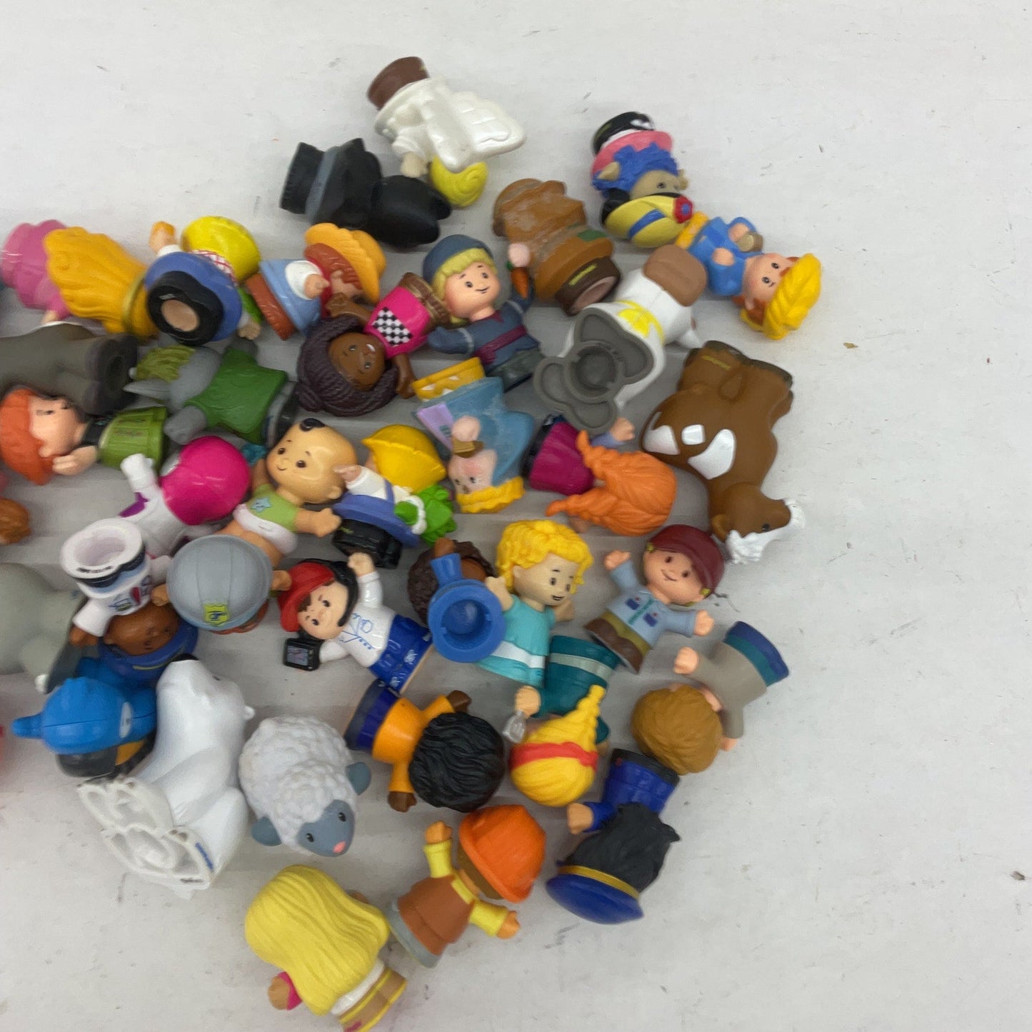 Fisher Price Little People Animals Humans Character Figures Preowned LOT 3 lbs - Warehouse Toys