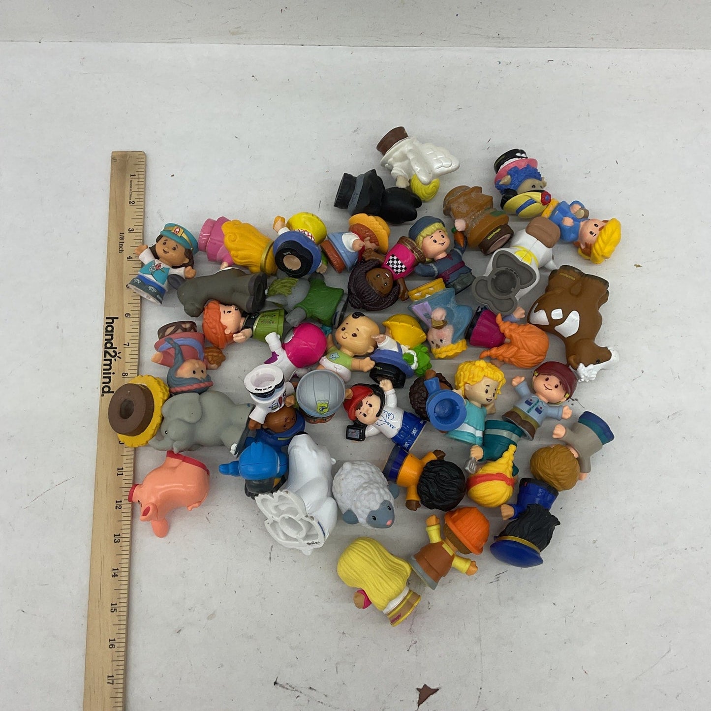 Fisher Price Little People Animals Humans Character Figures Preowned LOT 3 lbs - Warehouse Toys