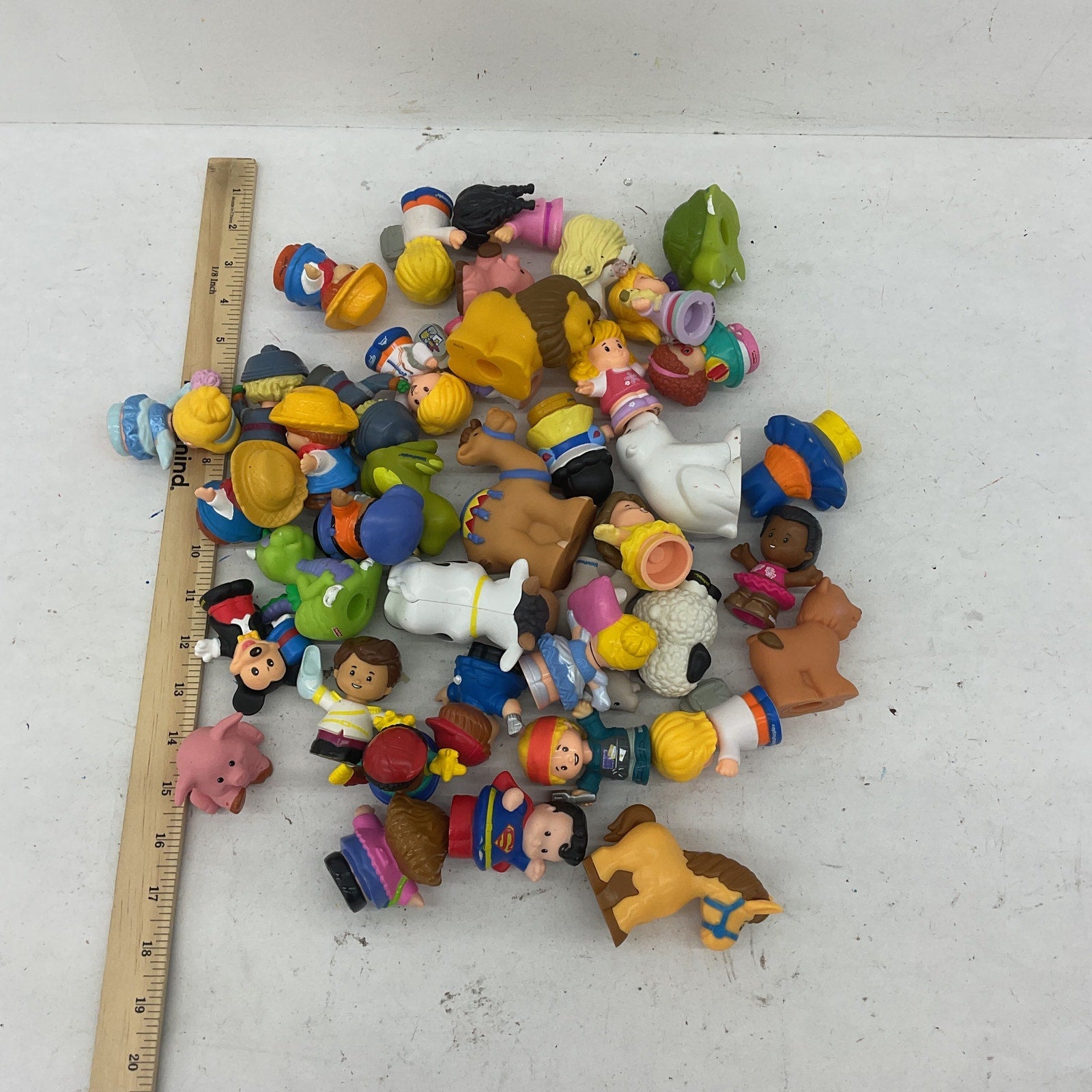 Fisher Price Little People Animals Humans Character Figures Preowned LOT 3 lbs - Warehouse Toys