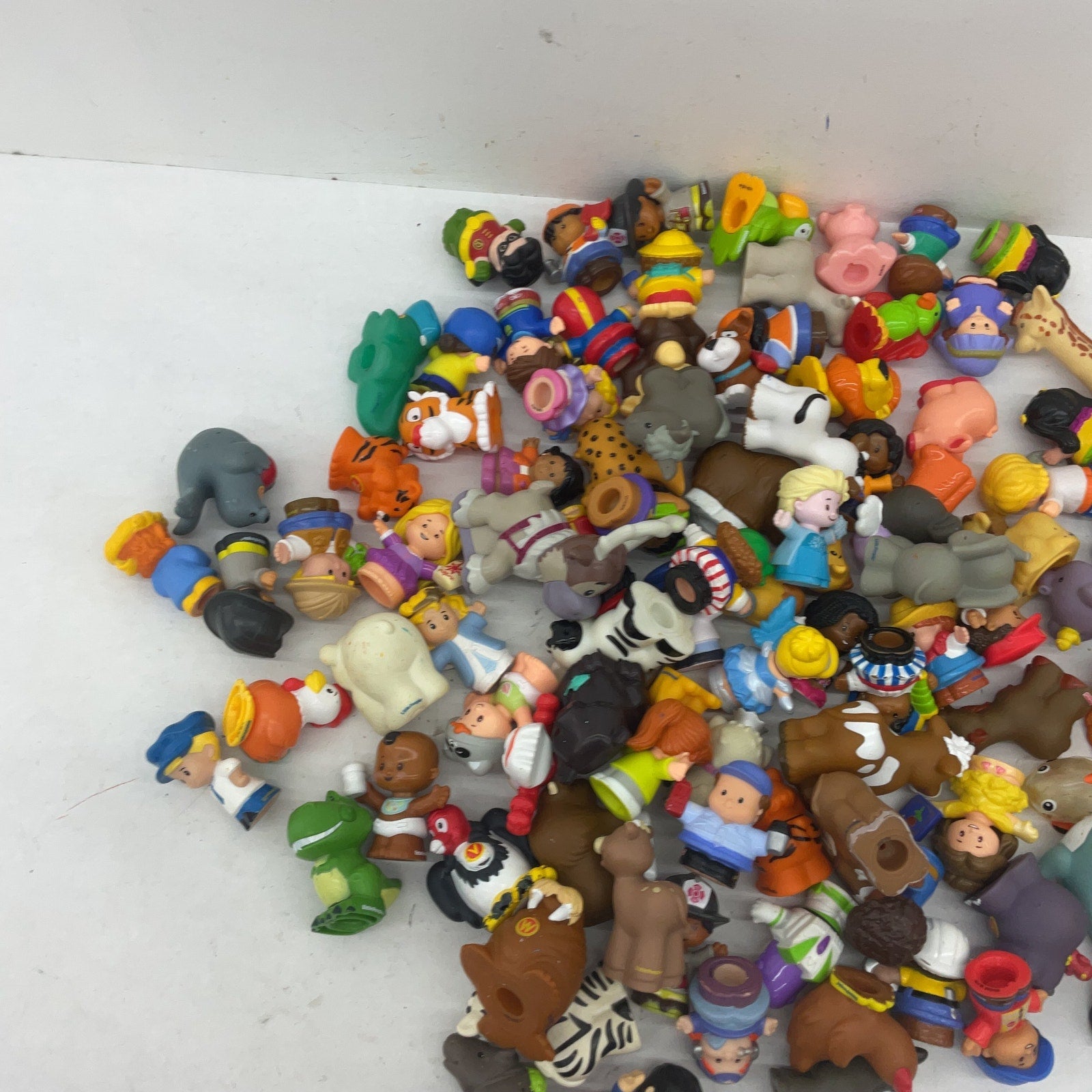 Fisher Price Little People Animals Humans Character Figures Preowned LOT 7 lbs - Warehouse Toys