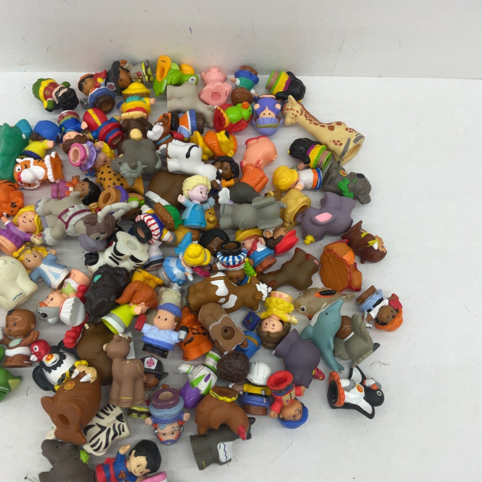 Fisher Price Little People Animals Humans Character Figures Preowned LOT 7 lbs - Warehouse Toys