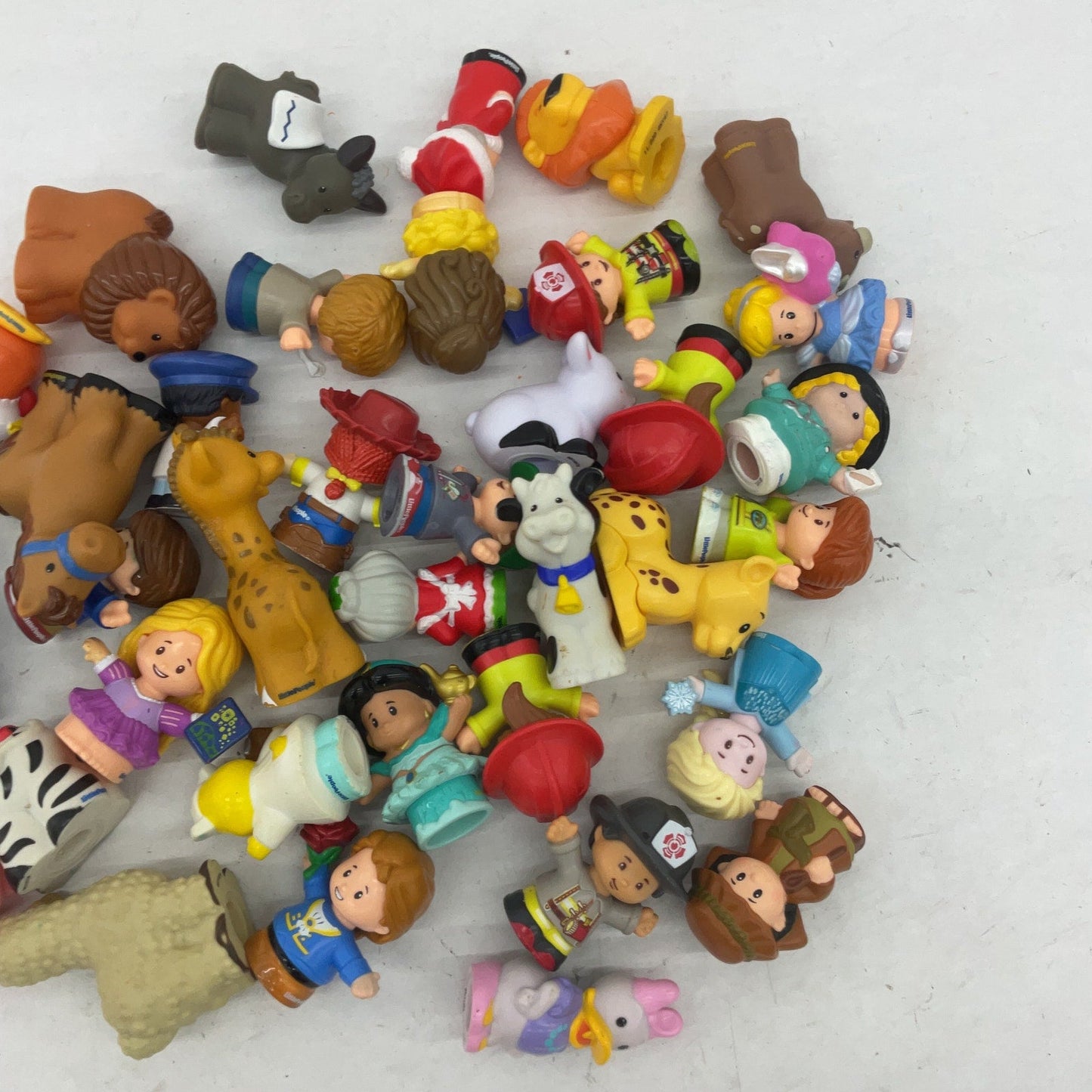 Fisher Price Little People Animals Humans Character Figures Preowned LOT Disney - Warehouse Toys