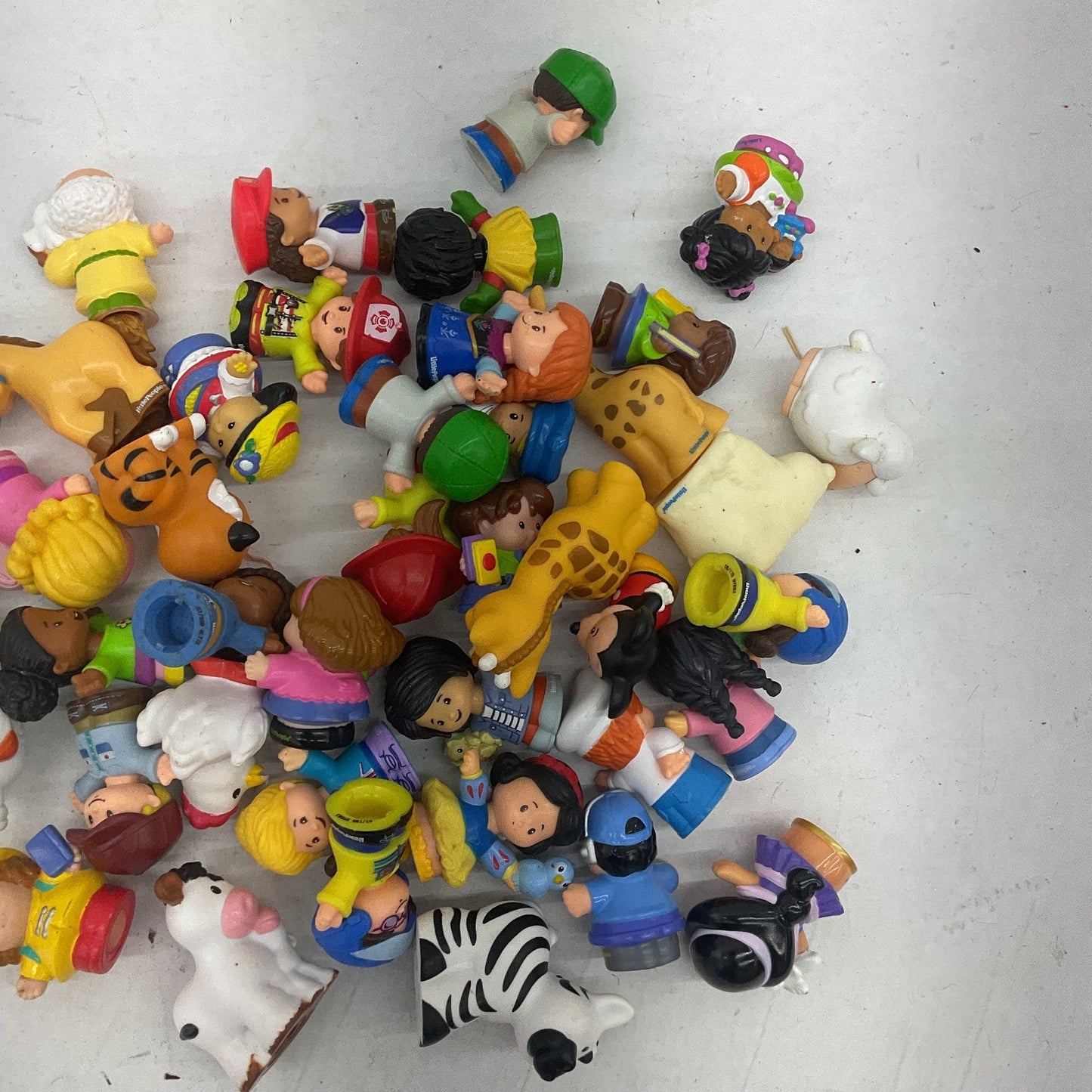 Fisher Price Little People Animals Humans Character Figures Preowned Snow White - Warehouse Toys