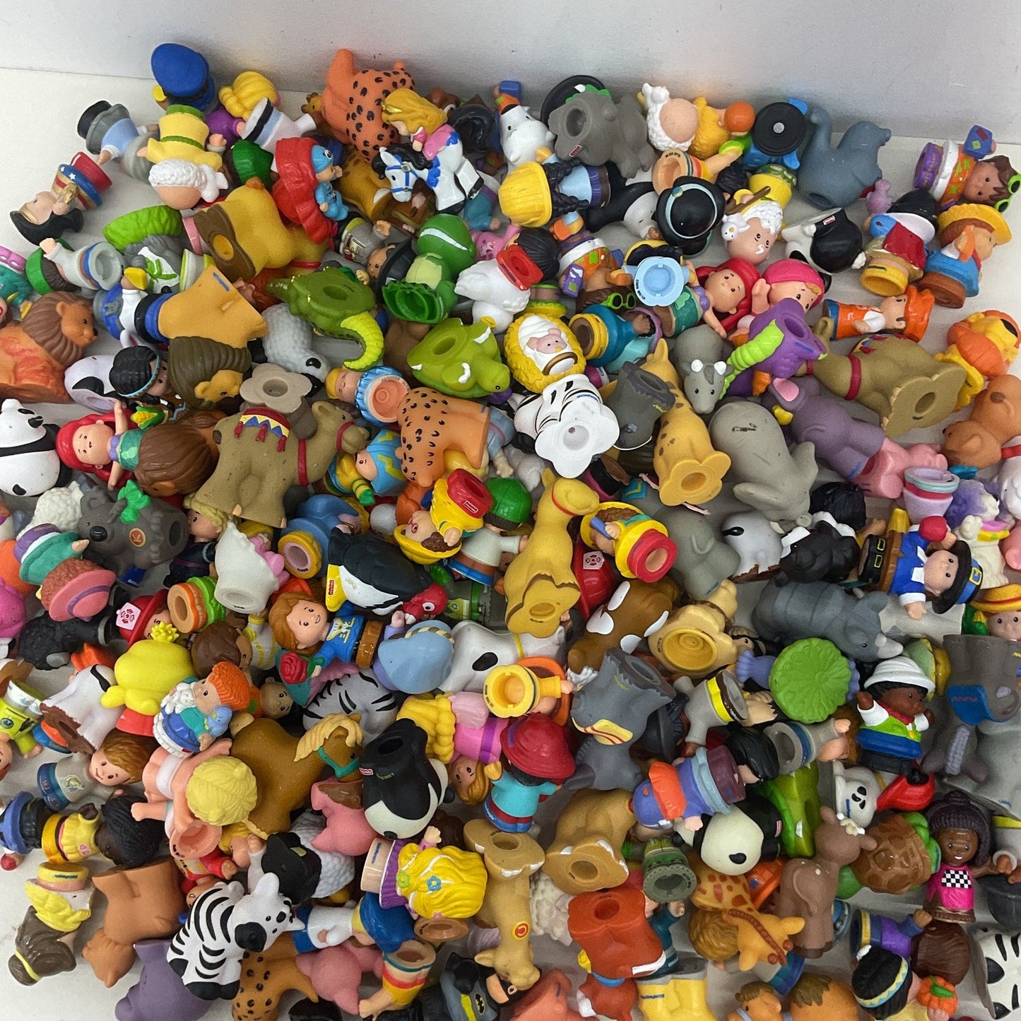 Fisher Price Little People Animals Humans Disney Figures Preowned LOT 15 lbs - Warehouse Toys