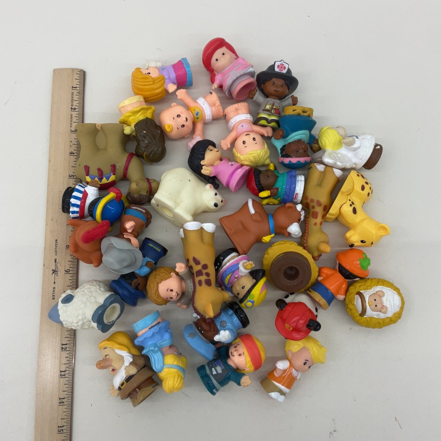 Fisher Price Little People Chunky Character Animal Toy Figures Preowned LOT - Warehouse Toys