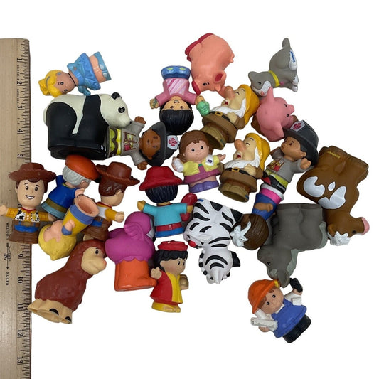 Fisher Price Little People Mixed Animals Figures LOT Disney Toy Story 7 Dwarves - Warehouse Toys