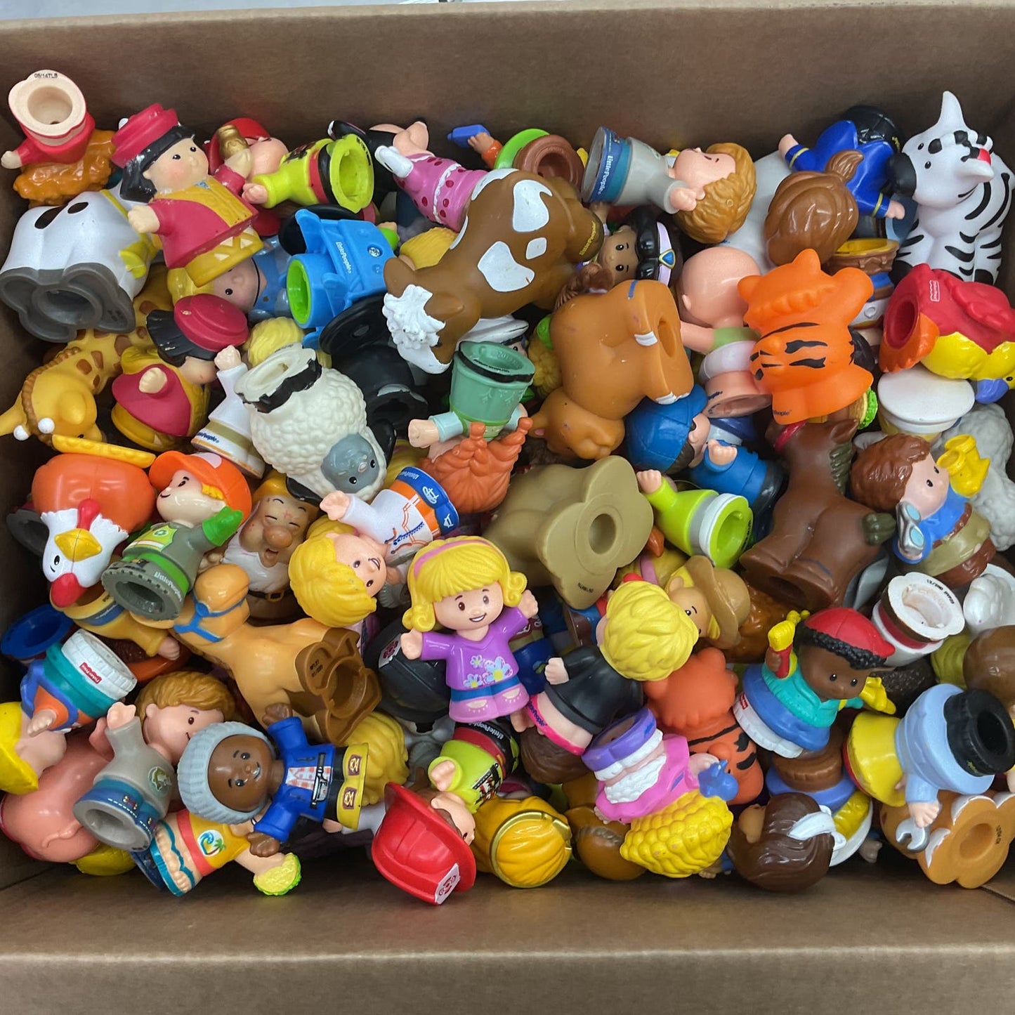 Fisher Price Multicolor Wholesale Bult Toy Lot Animals Sheep Zebra - Warehouse Toys