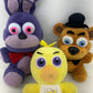 FNAF Five Nights At Freddy's Plush Dolls Toys LOT Freddy Fazbear Bonnie Chica - Warehouse Toys