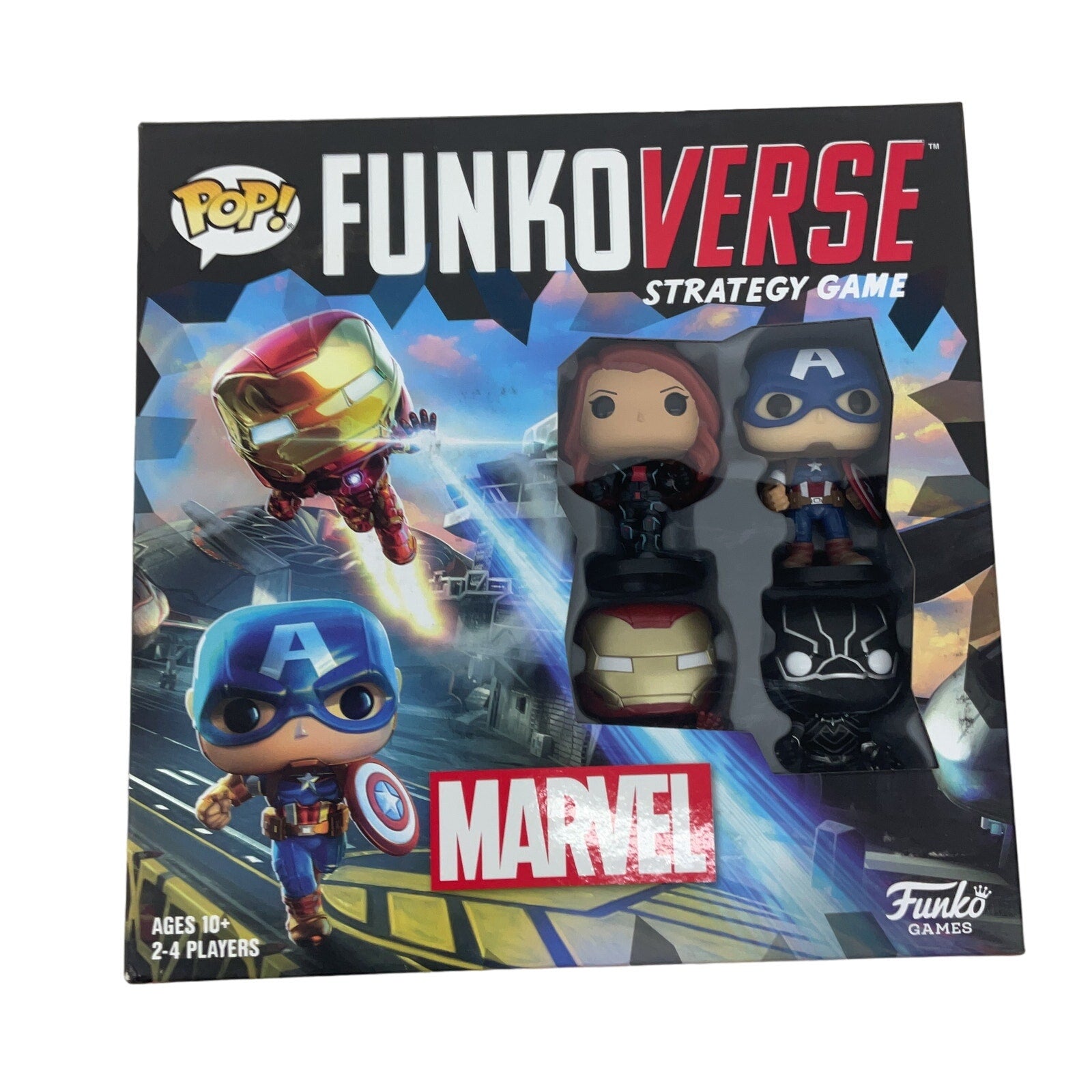 Funko Pop Marvel Strategy Board Game w/ Funko Pop Vinyl Figures Open Box - Warehouse Toys