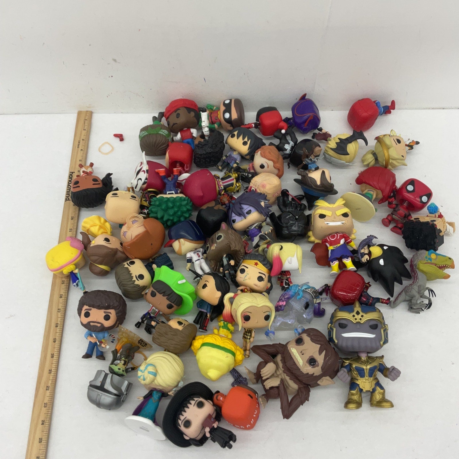 Funko Pop & Other Vinyl Designer Toy Figures 10 lbs Geeky Character Preowned LOT - Warehouse Toys