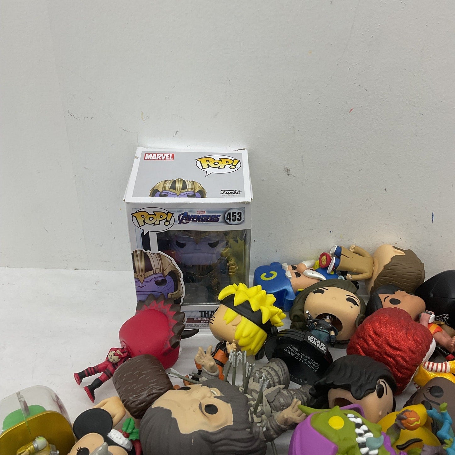 Funko Pop & Other Vinyl Designer Toy Figures Geeky Character 10 lbs Preowned LOT - Warehouse Toys