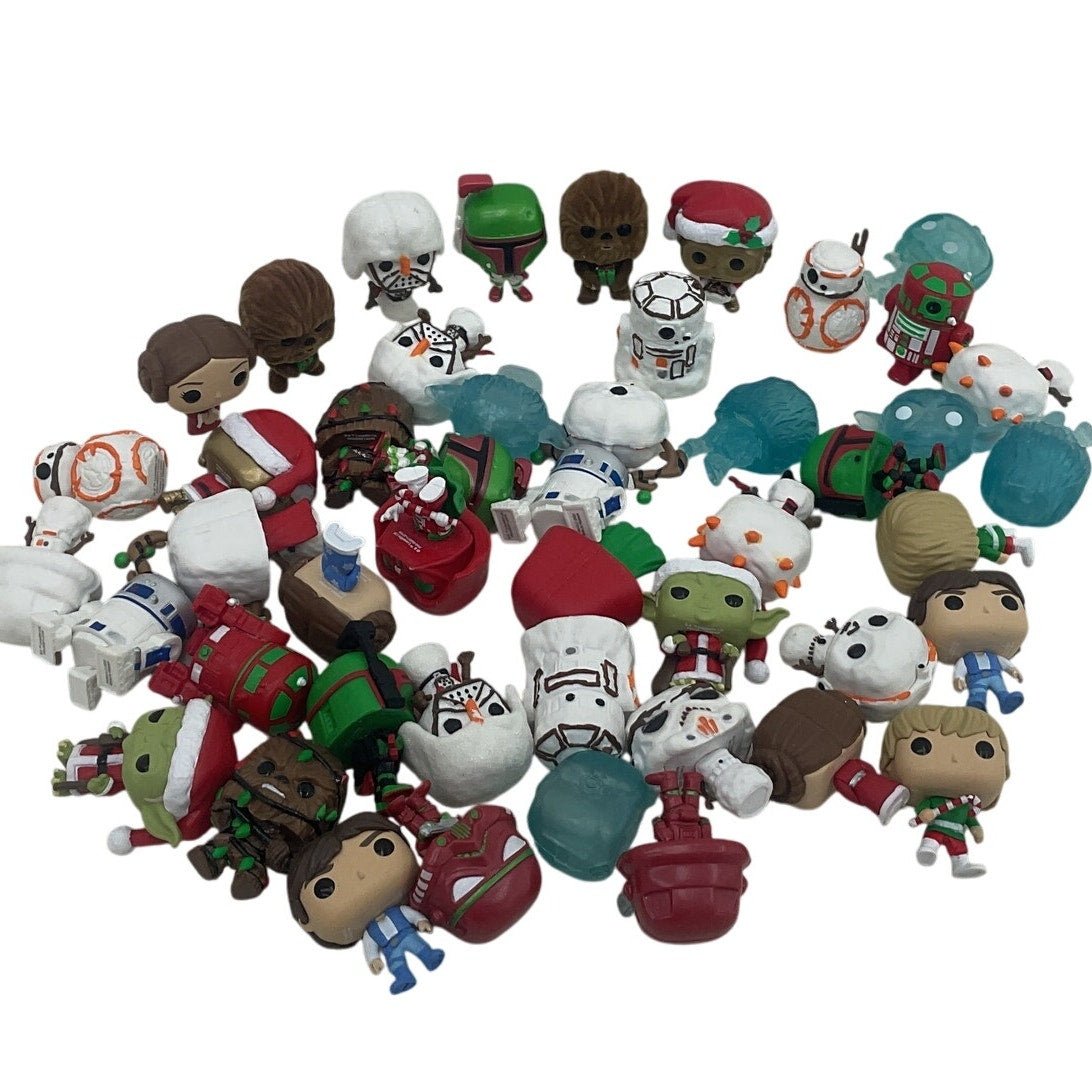 Funko Pop & Other Vinyl Designer Toy Figures Star Wars Holiday Xmas Preowned LOT - Warehouse Toys