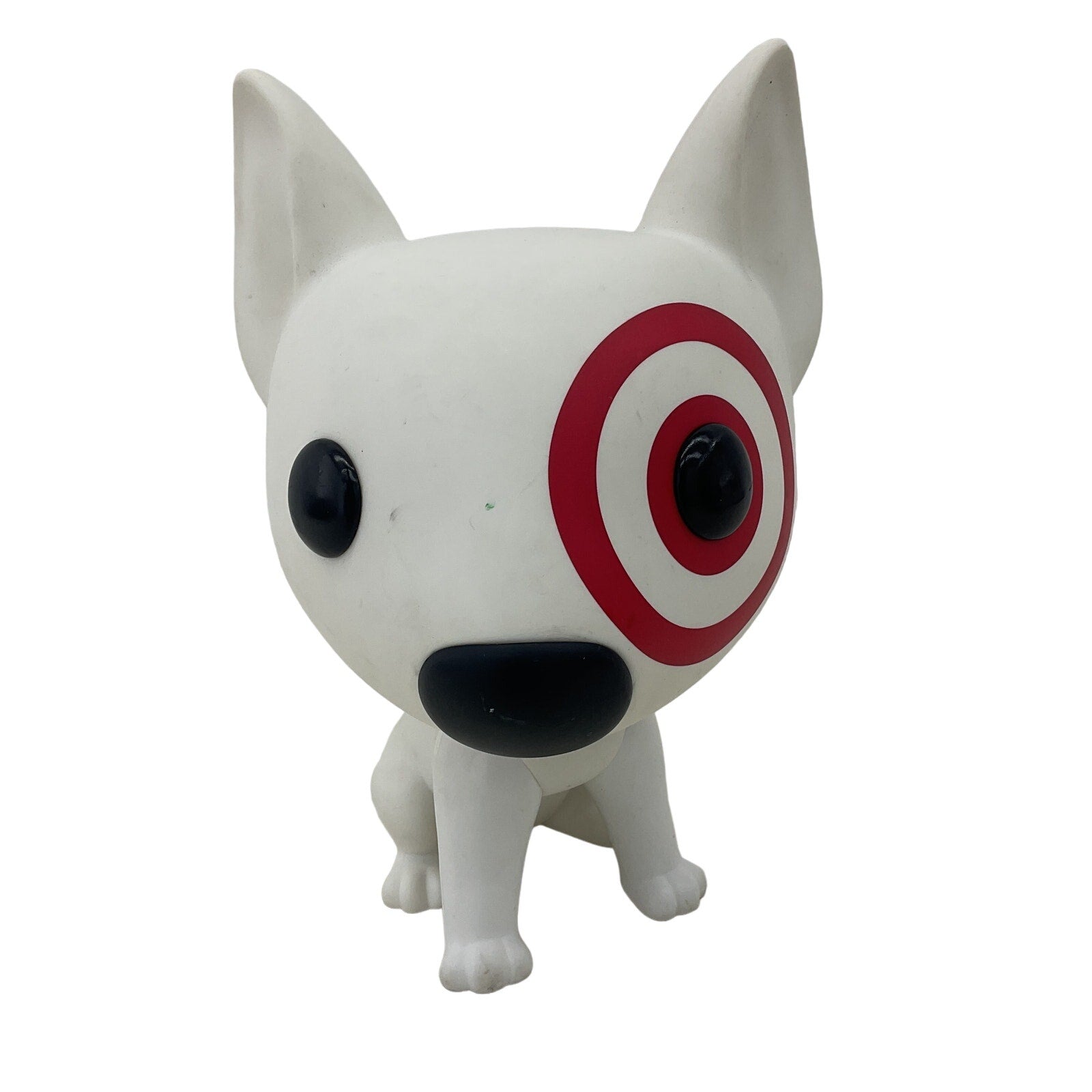 Funko Pop Preowned White & Red Large Target Bullseye Dog Mascot Figure Toy - Warehouse Toys