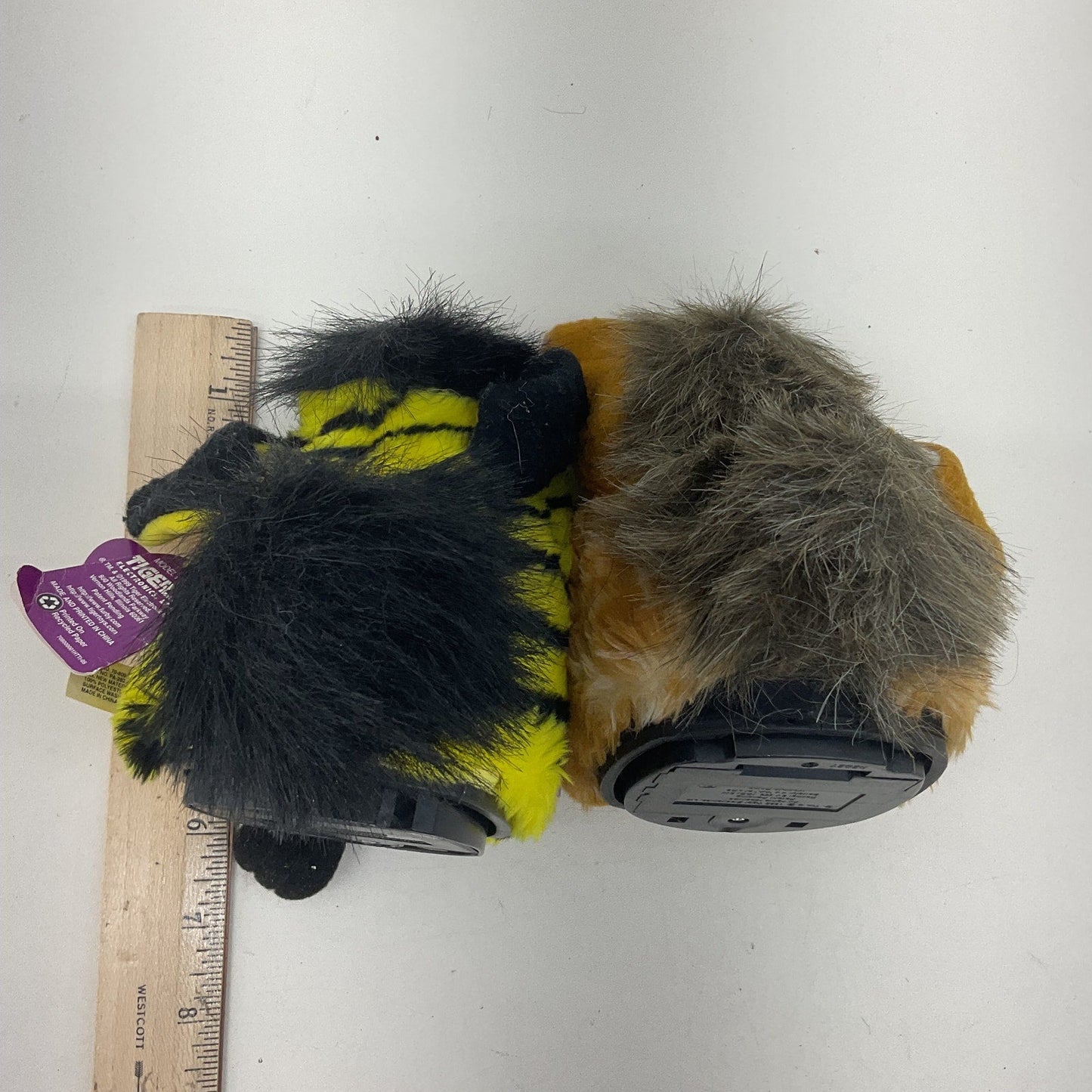 Furby Preowned Tiger Electronics Brand Black Yellow Toy Lot of 2 Not Tested - Warehouse Toys