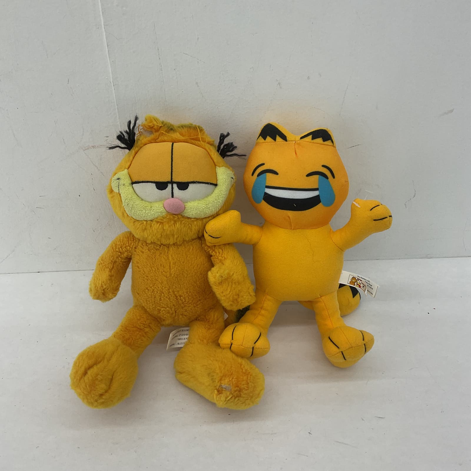 Garfield Stuffed Animal - Orange Plush Toy Cat Lot of 2 - Warehouse Toys