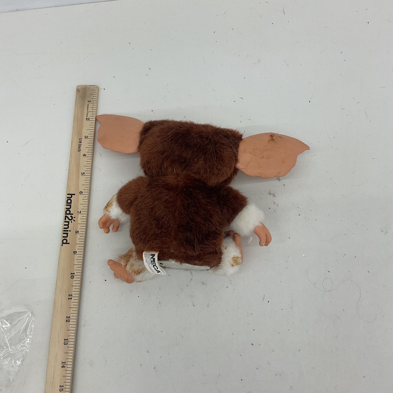 Gremlins Mogwai Brown White Gizmo Plush Doll Electronic UNTESTED - Warehouse Toys