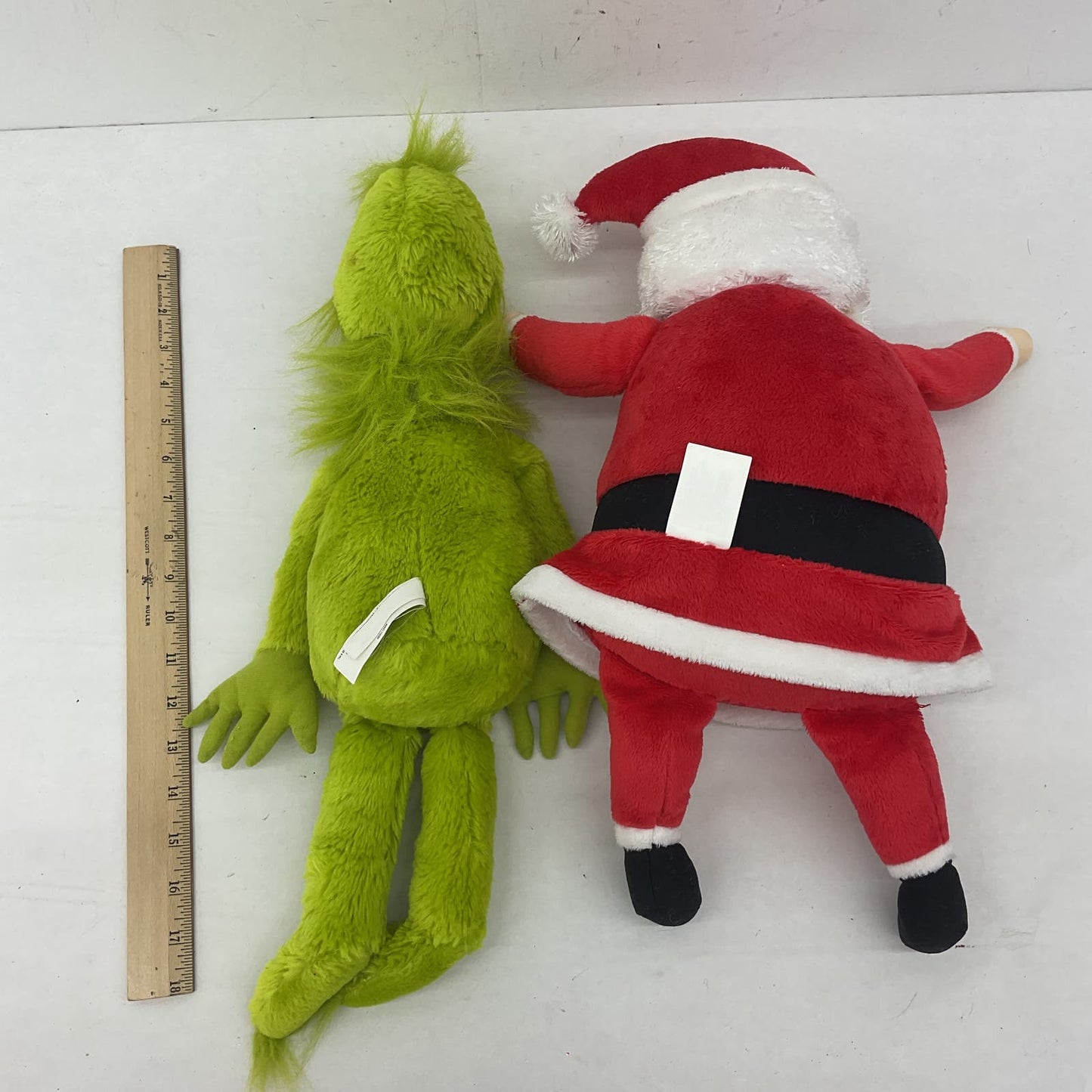 Grinch & Santa Kohls Cares Dr Seuss Plush Stuffed Animals Lot - Warehouse Toys