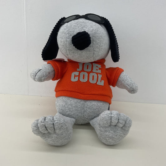 Hallmark Gray Joe Cool Peanuts Snoopy in Red Shirt Plush Doll Stuffed Toy - Warehouse Toys