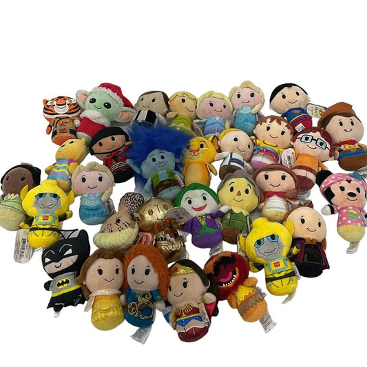 Hallmark Itty Bittys & Others Disney Star Wars DC Mixed Characters Plush LOT - Warehouse Toys