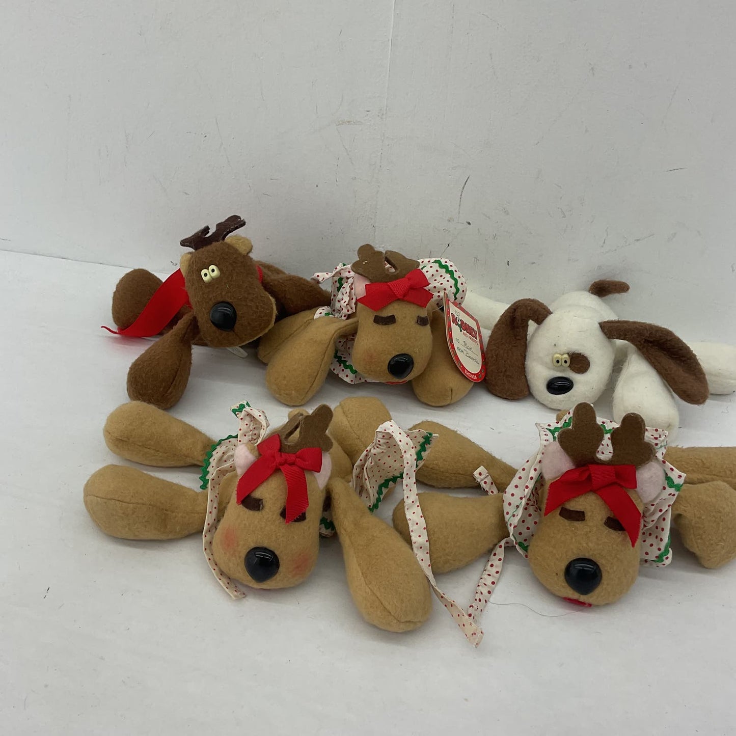 Hallmark Rodney Randy Reindeer Plush Brown Toy 80s Lot Vintage - Warehouse Toys