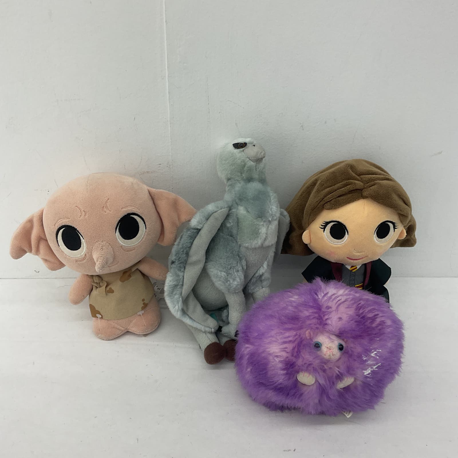 Harry Potter Multicolor Stuffed Animal Plush Movie Toy Lot Dobby - Warehouse Toys