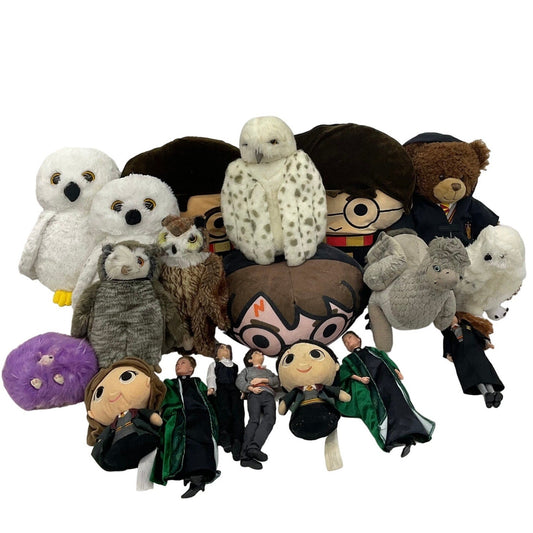 Harry Potter Multicolor Stuffed Toy - Preowned LOT 12 lbs Character Plush Dolls - Warehouse Toys