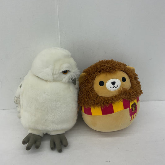 Harry Potter Owl and Lion Stuffed Animal Plush Toy Lot - Warehouse Toys