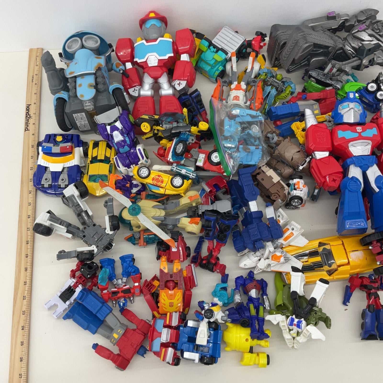 Hasbro Transformers Red Action Figure Whoelsale Toy Lot - Plastic, Preowned - Warehouse Toys