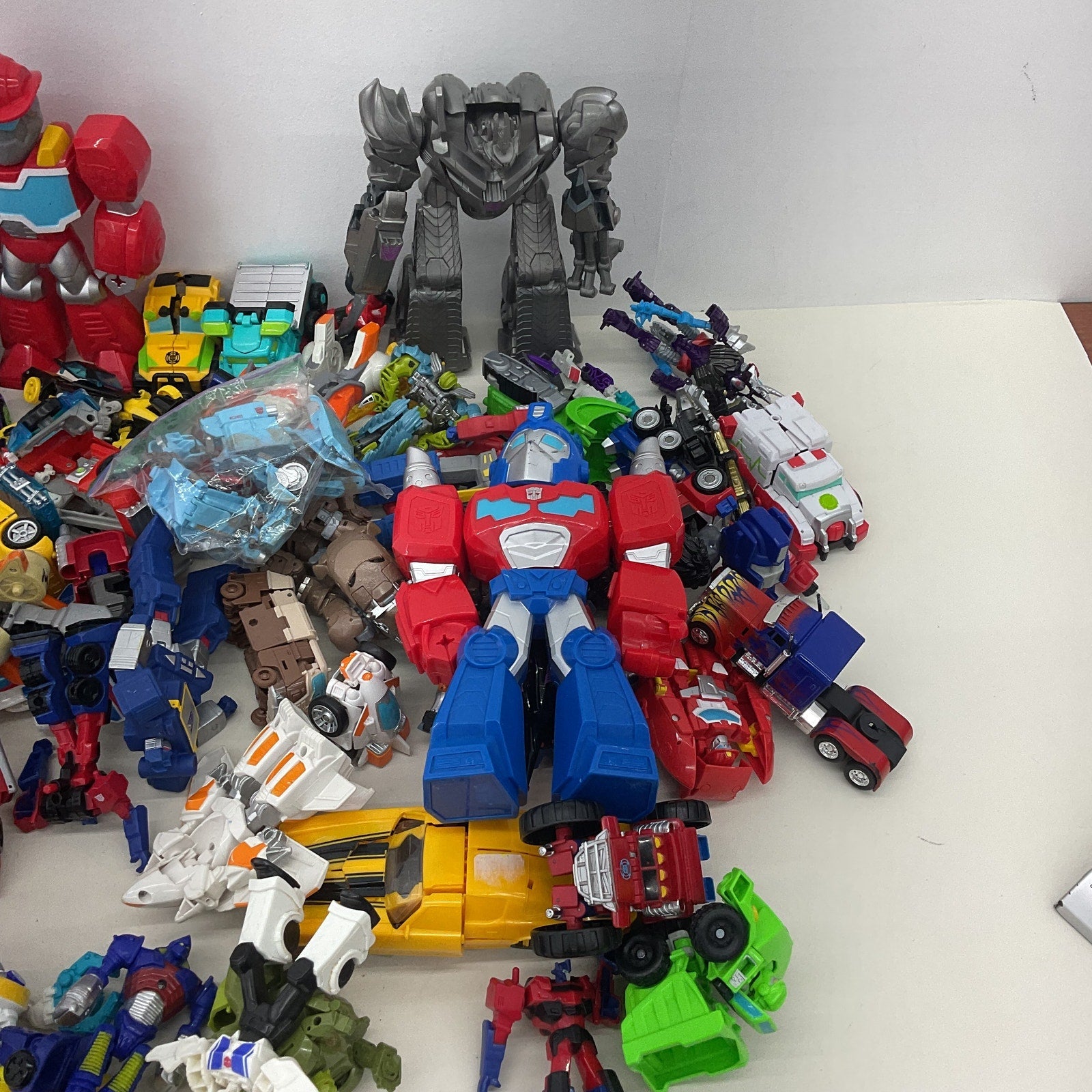 Hasbro Transformers Red Action Figure Whoelsale Toy Lot - Plastic, Preowned - Warehouse Toys