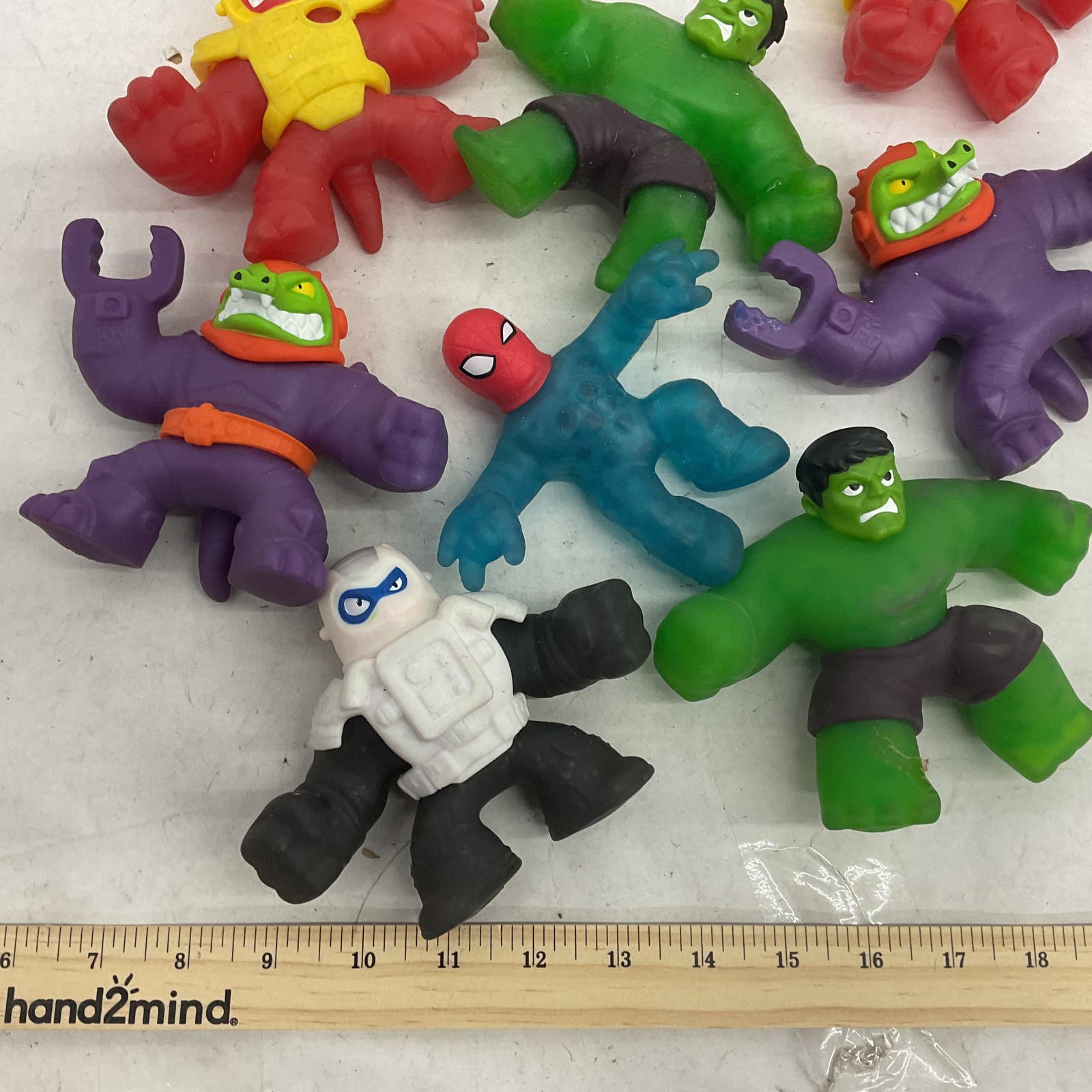 Heroes of Goo Jit Multicolor Stretch Toy Wholesale Lot - Warehouse Toys