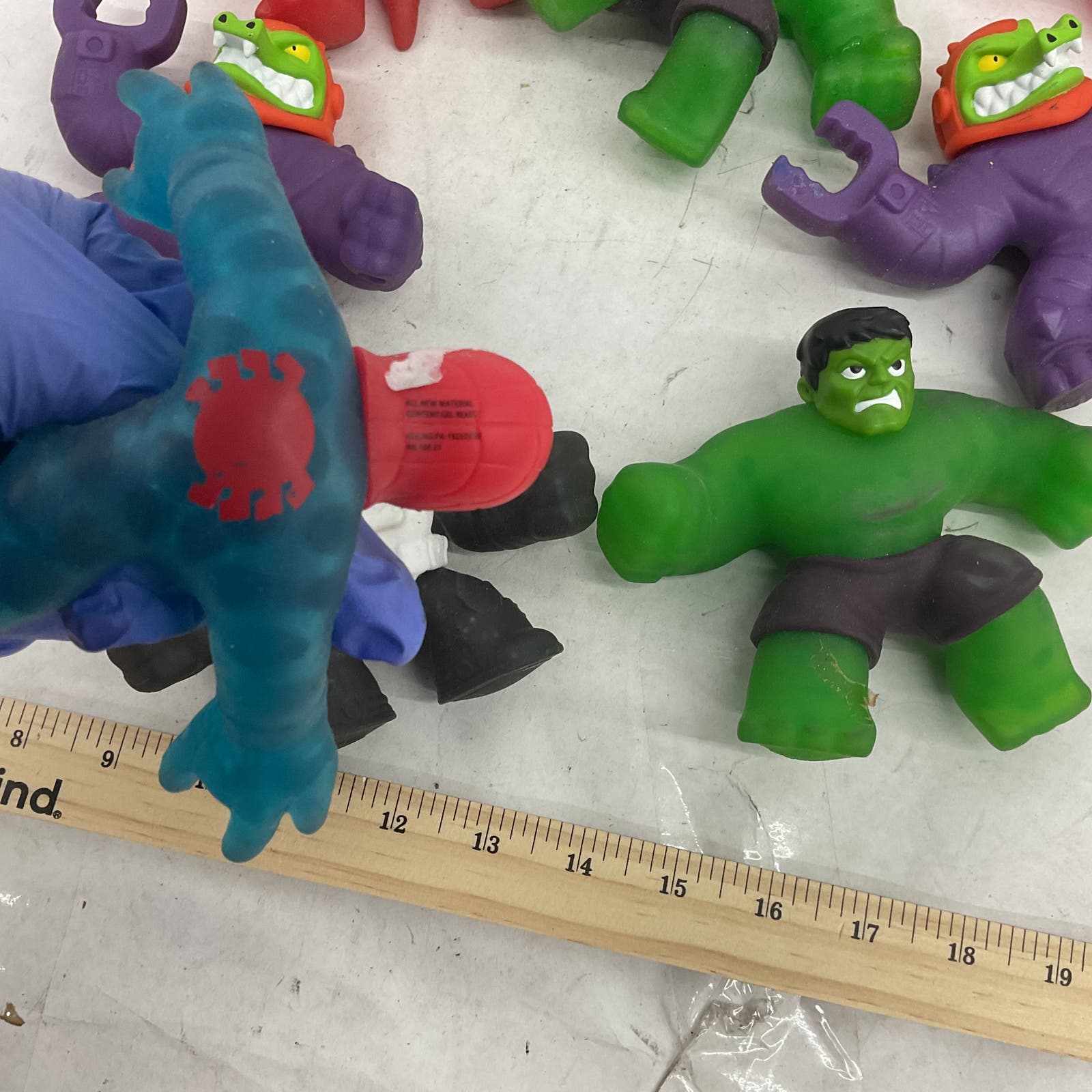 Heroes of Goo Jit Multicolor Stretch Toy Wholesale Lot - Warehouse Toys