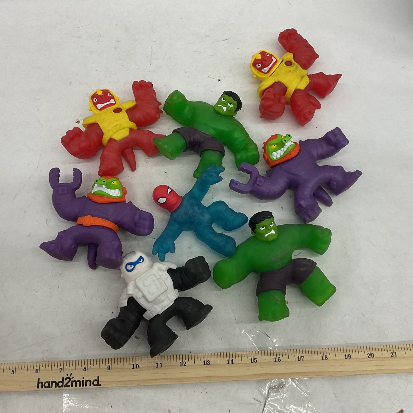 Heroes of Goo Jit Multicolor Stretch Toy Wholesale Lot - Warehouse Toys