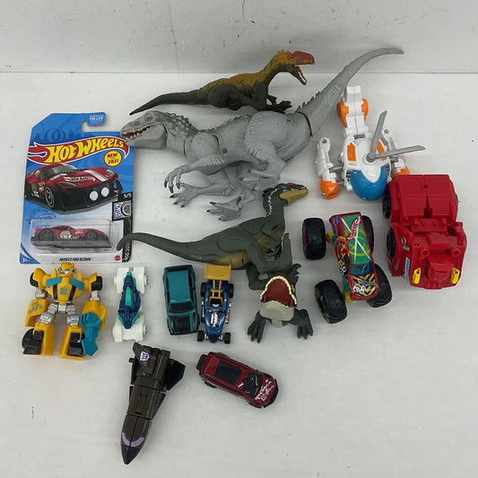 Hotwheels Jurassic Park Transformer Action Figure Wholesale Toy lot - Warehouse Toys