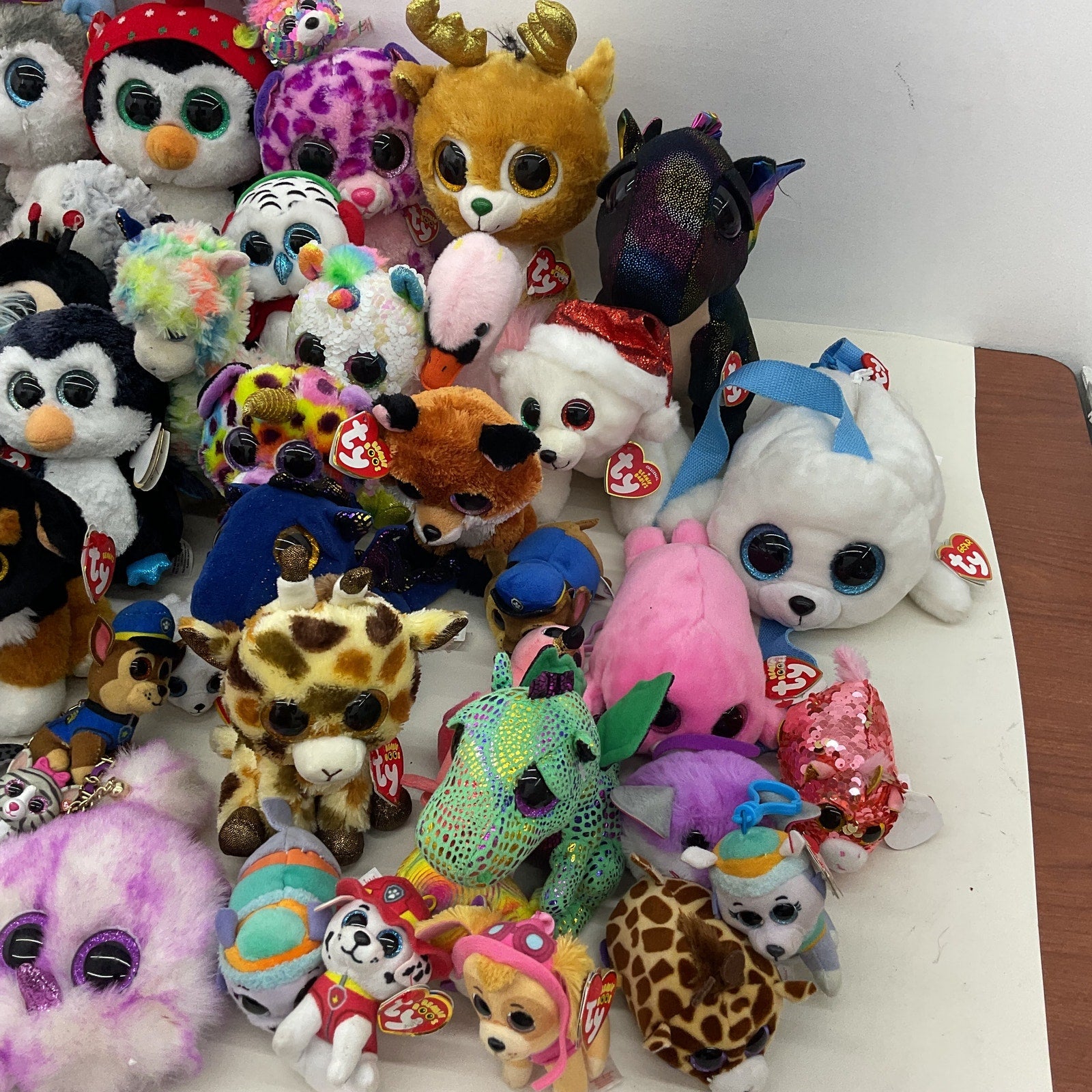 Ty Plush Lot of 50 Beanie Boos Babies & More Some With offers Tags Huge Beanie Boo Lot