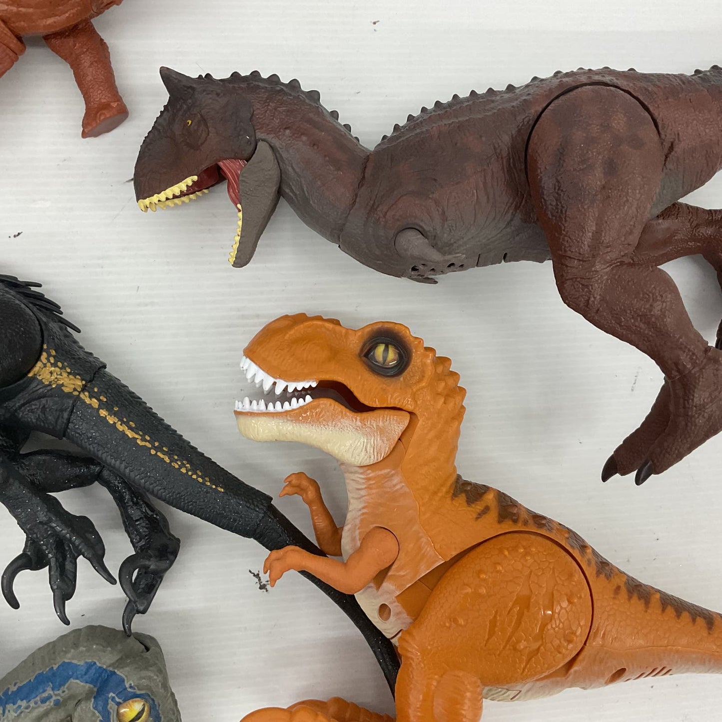 HUGE 24lb LOT Jurassic Park World & Other Dinosaur Action Figures Boy Toys Used - Warehouse Toys