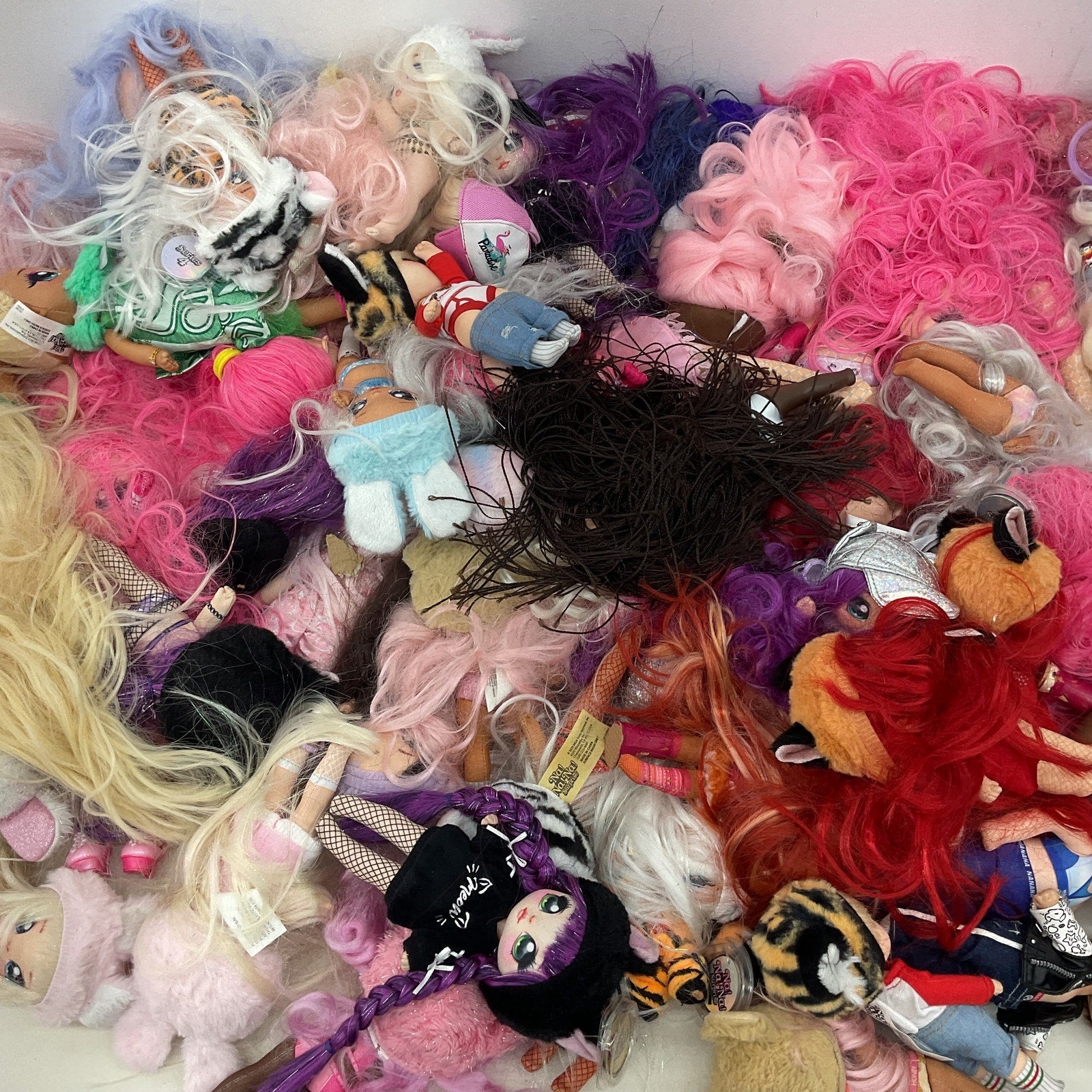 HUGE 38 lbs LOT Naa Naa Surprise Play Dolls & Others Mixed Preowned Toys - Warehouse Toys