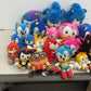 HUGE LOT 12 lbs Sonic the Hedgehog Shadow Robotnik Amy Knuckles Plush Dolls LOT - Warehouse Toys