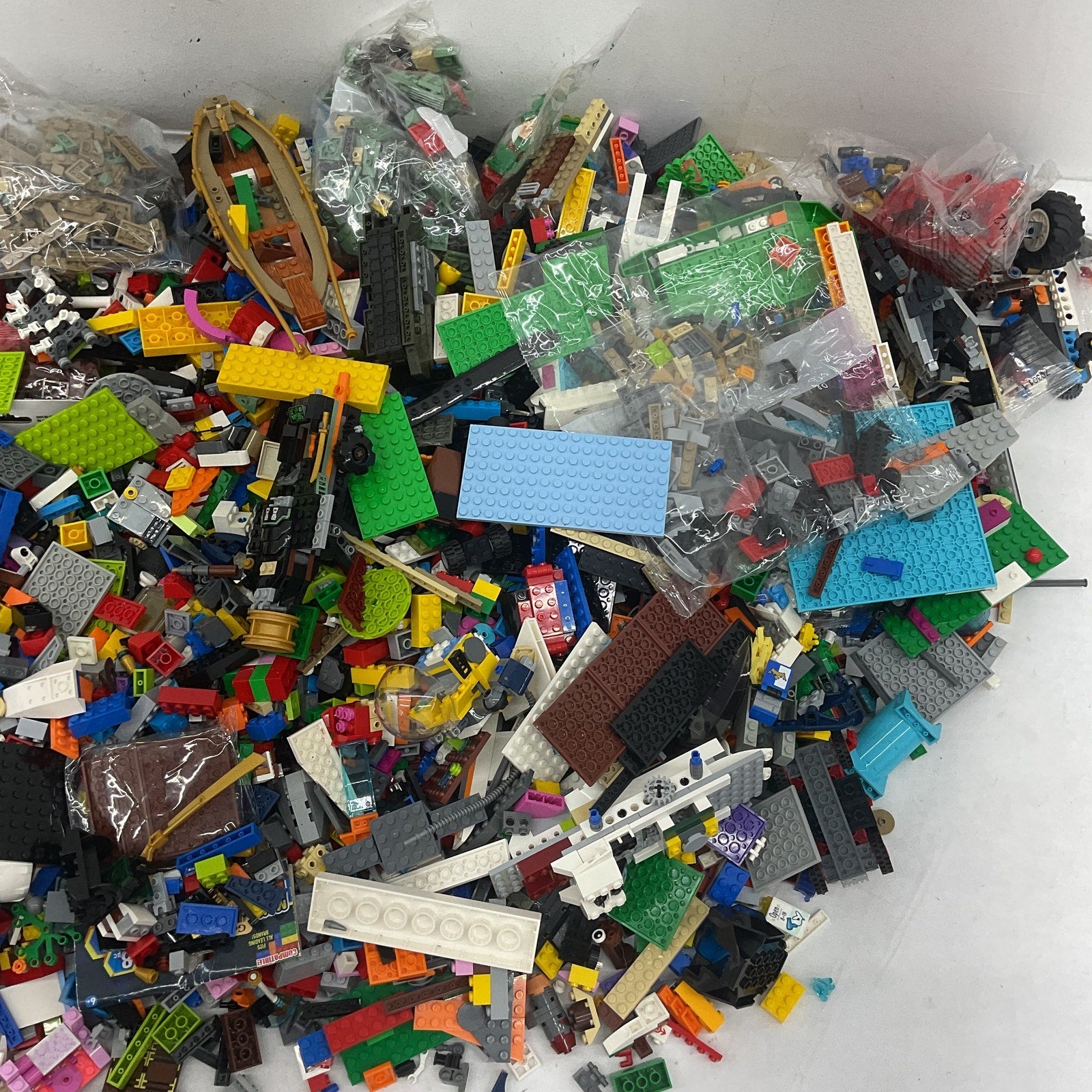 HUGE LOT 25 lbs Assorted Random LEGO & Other Brand Bricks Building Kit Toy Sets - Warehouse Toys