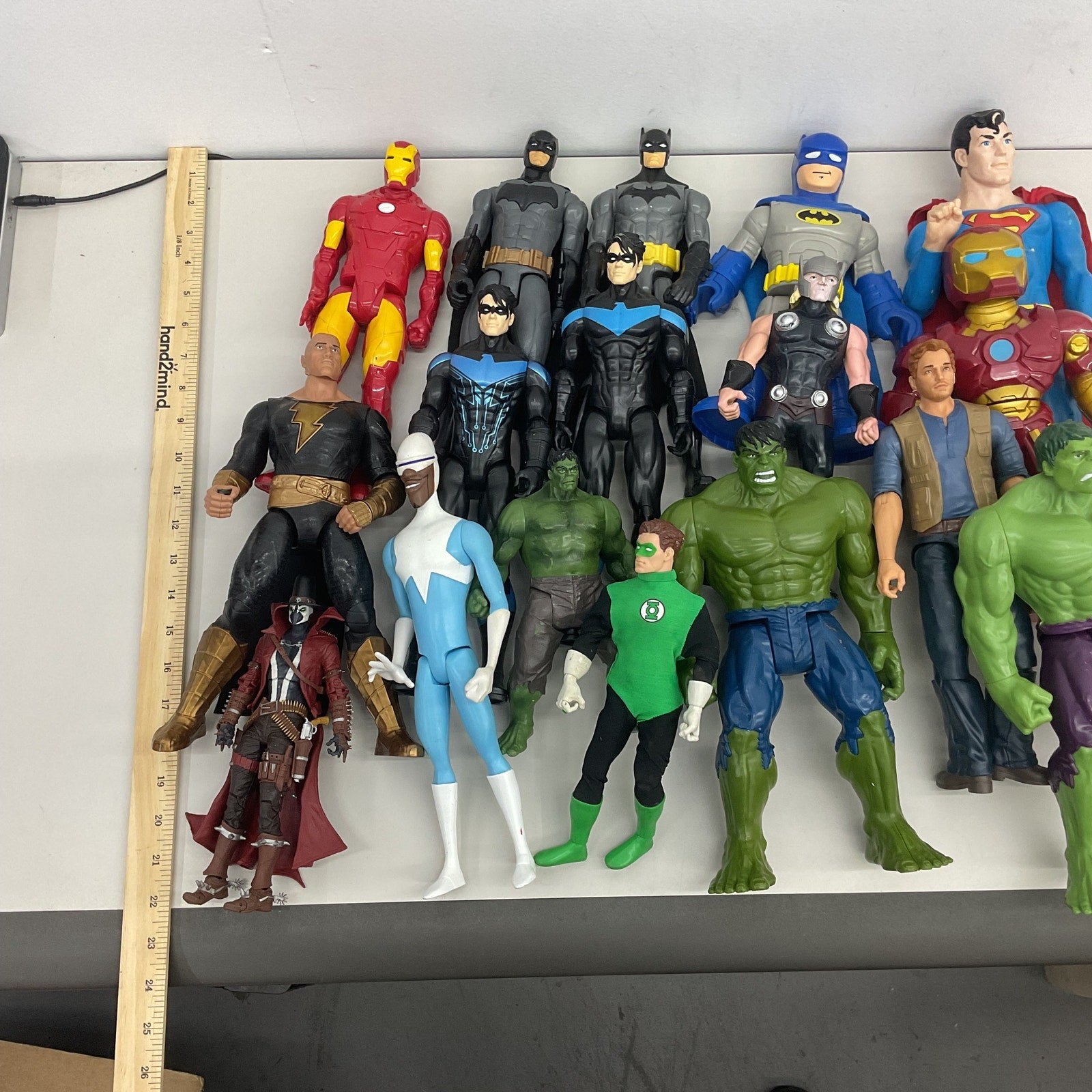 HUGE LOT 32 lbs Marvel Avengers Action Figure Collection & Others Loose Mixed - Warehouse Toys