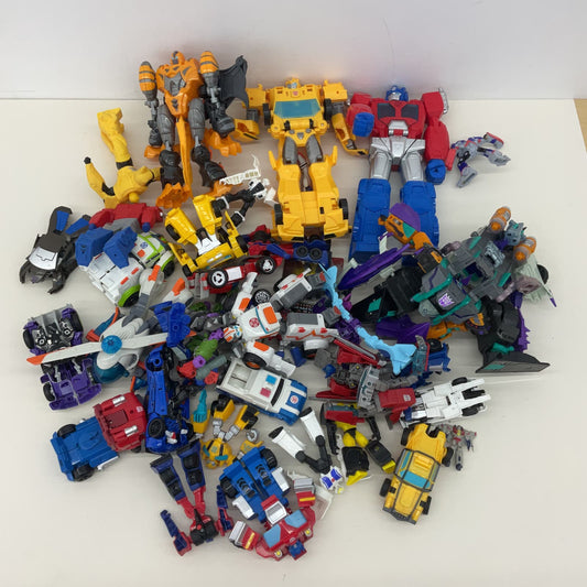 HUGE Transformers Action Figures Cake Toppers Figurines LOT Bumble Bee Optimus - Warehouse Toys