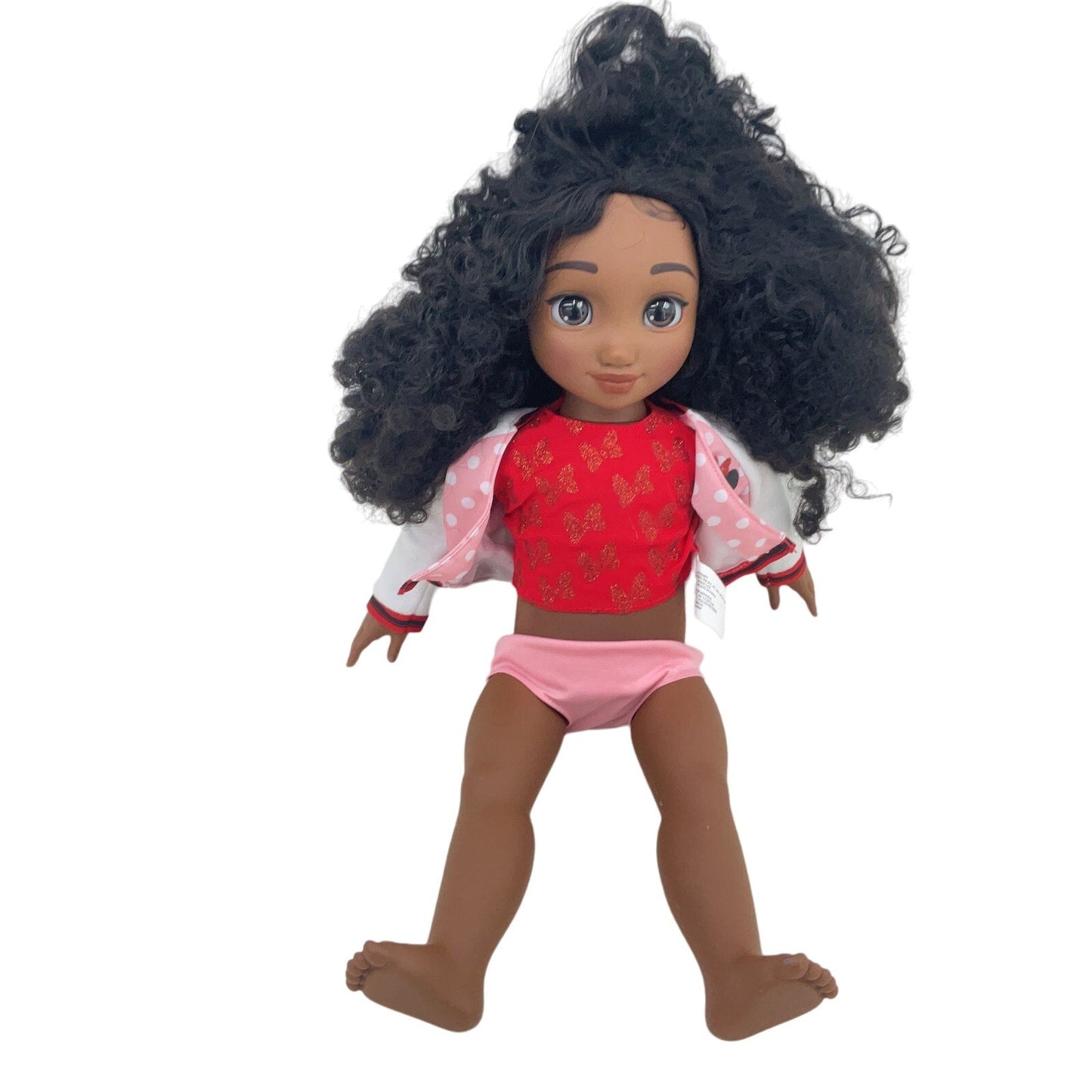 Ily 4Ever Disney Little Girl Play Doll Preowned Toy Poseable Ethnic Brown Skin - Warehouse Toys