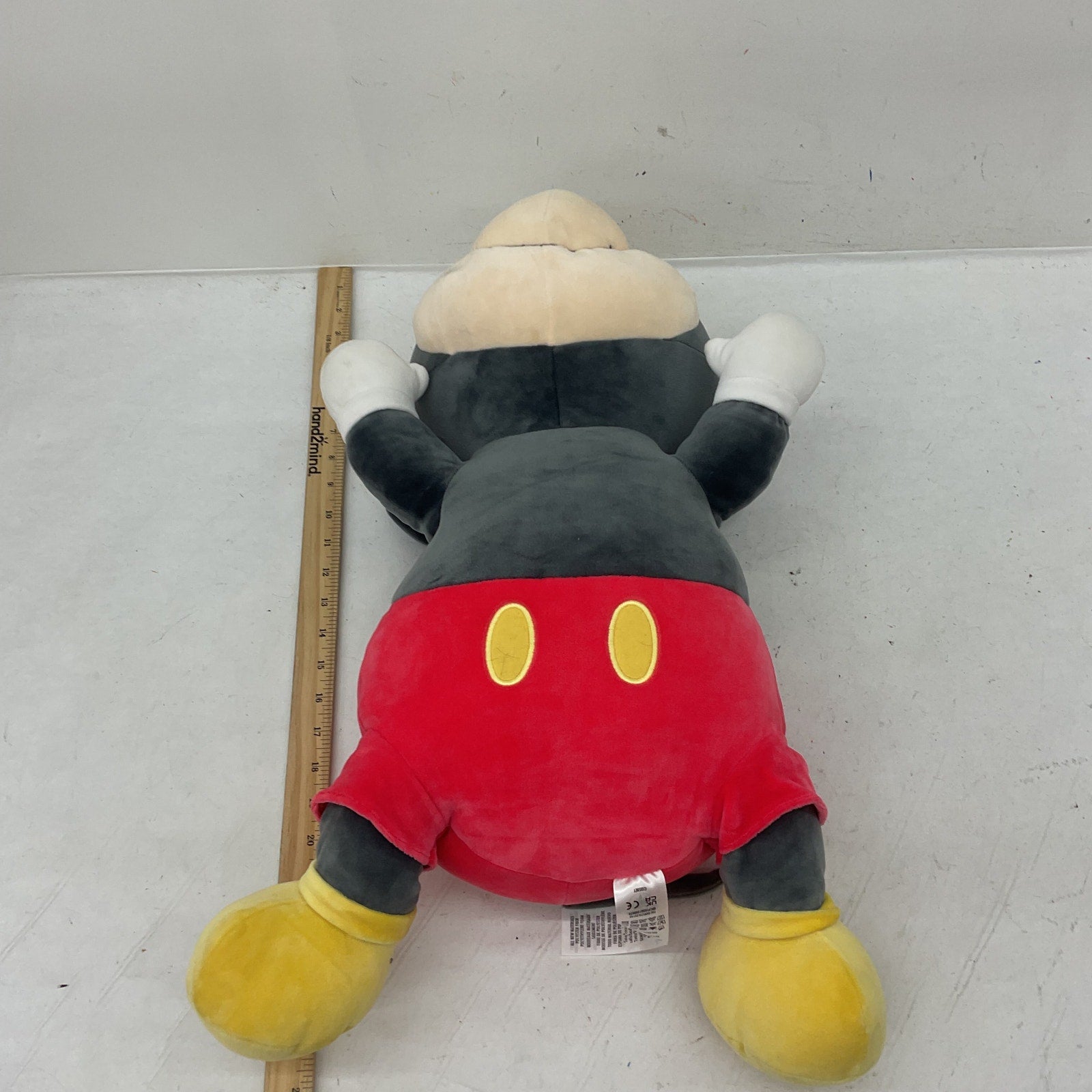 Jumbo Large Disney Preowned Soft Plush Mickey Mouse Stuffed Toy - Warehouse Toys