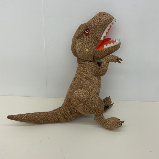 Jurassic Park World Brown T-Rex Tyrannosaurus Rex Dinosaur Plush Doll Toy - Warehouse Toys