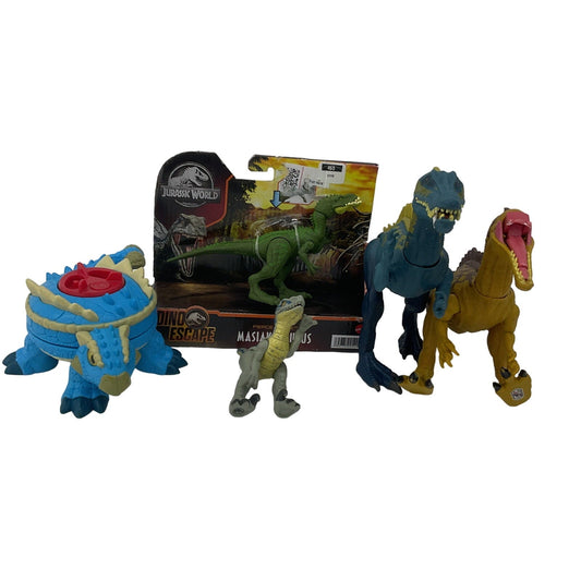 Jurassic Park World Dinosaur T - Rex Assorted Action Figures Collection Preowned - Warehouse Toys