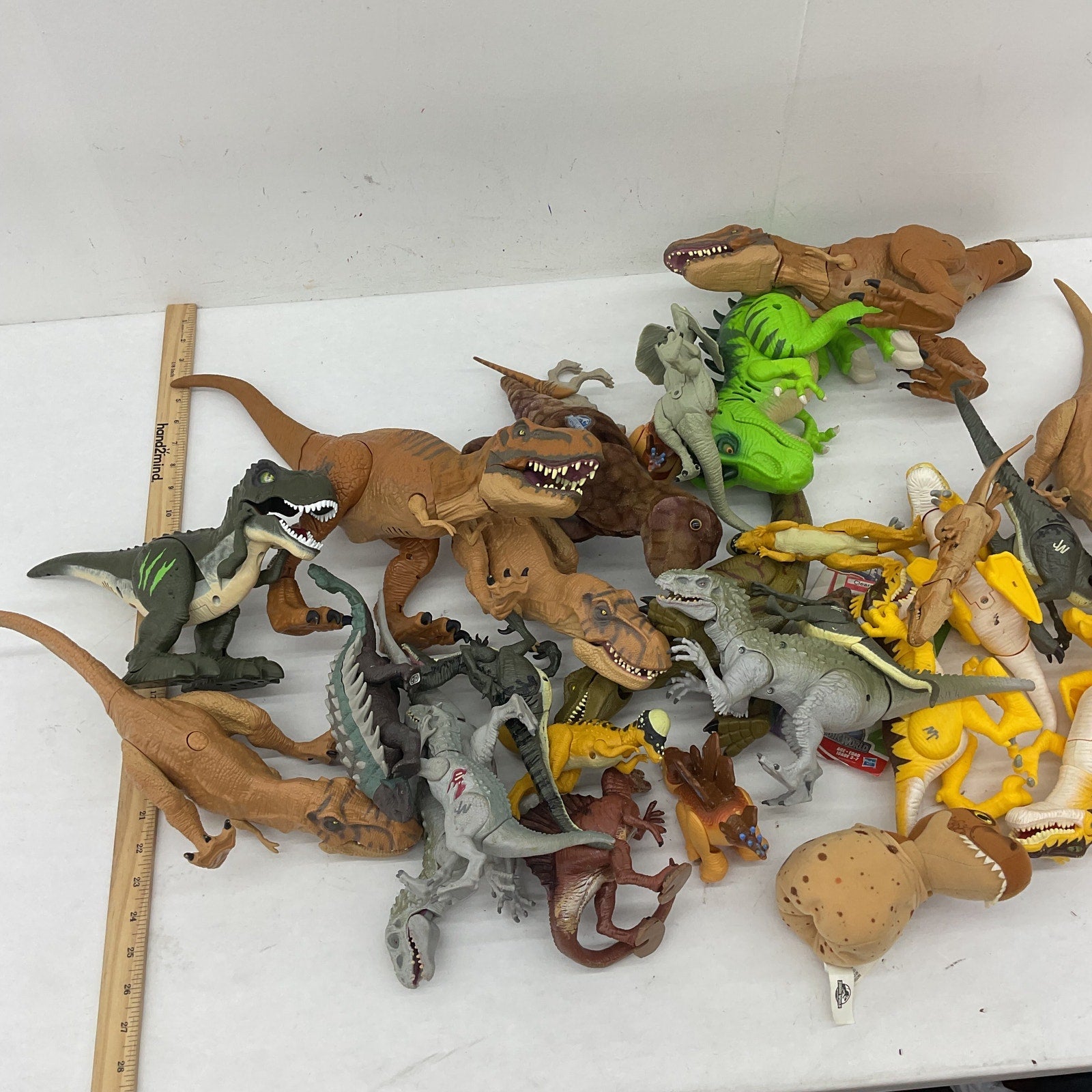 Jurassic Park World T - Rex Dinosaur Action Figures Collection 20 lbs Preowned LOT - Warehouse Toys