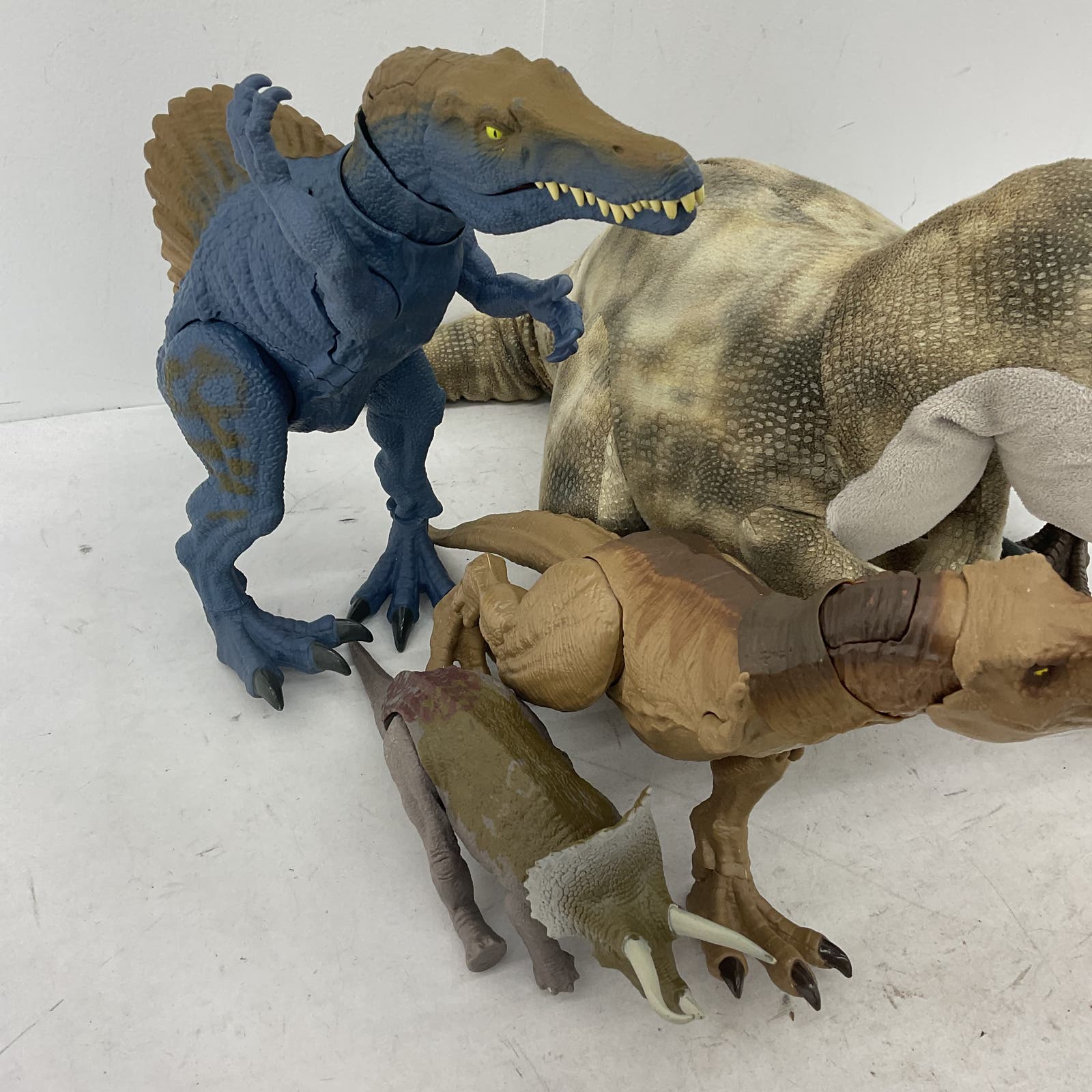 Jurassic World Brown Green Movie Action Figures and Plush Lot - Warehouse Toys