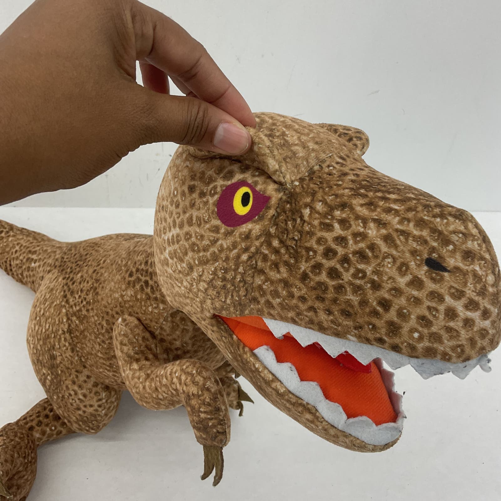 Jurassic World Brown T Rex Stuffed Animal Plush Toy Warehouse Toys