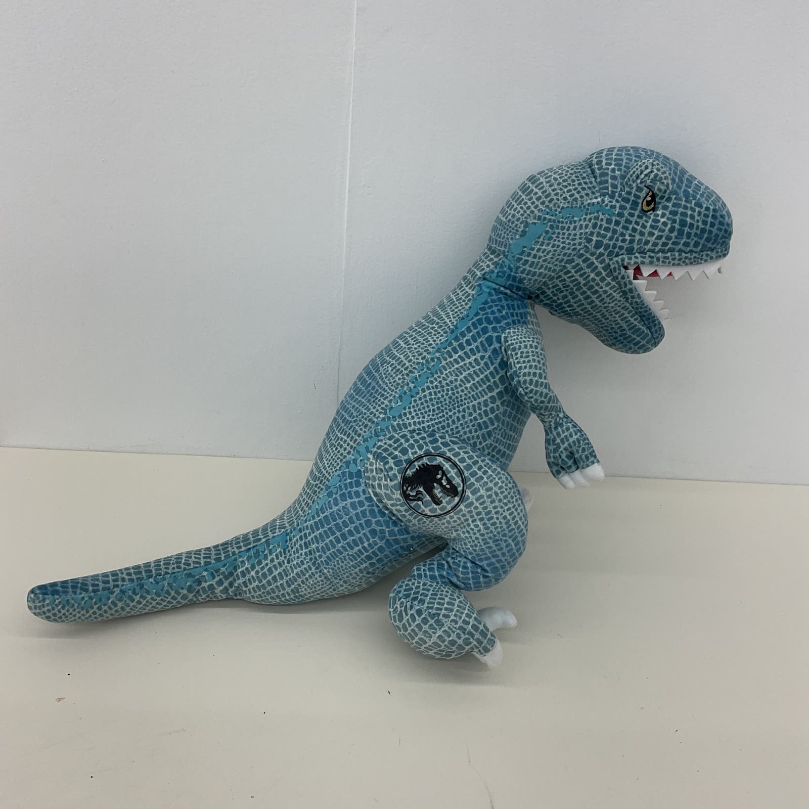 Jurassic World Park Large Blue T-Rex Tyrannosaurus Rex Dinosaur Plush Doll Toy - Warehouse Toys